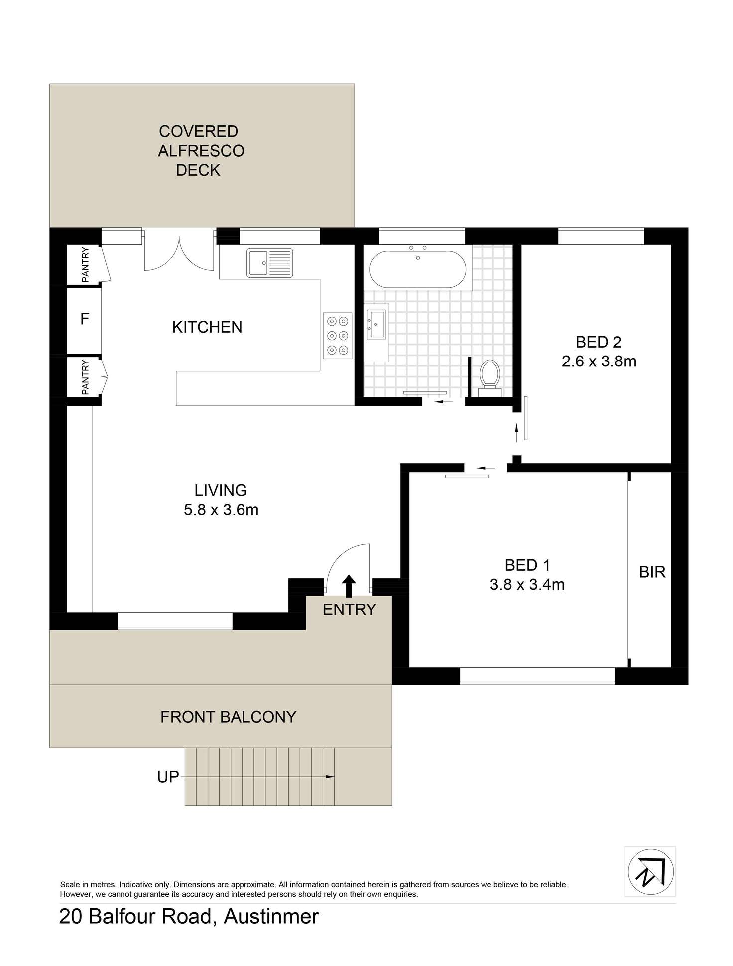 Floorplan of Homely house listing, 20 Balfour Road, Austinmer NSW 2515