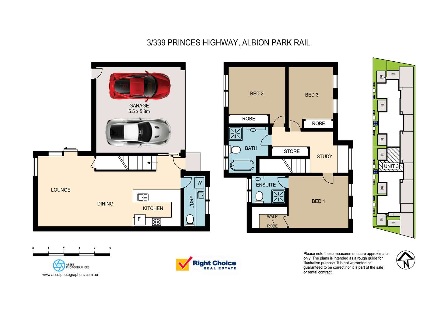 Floorplan of Homely townhouse listing, 3/339 Princes Highway, Albion Park Rail NSW 2527