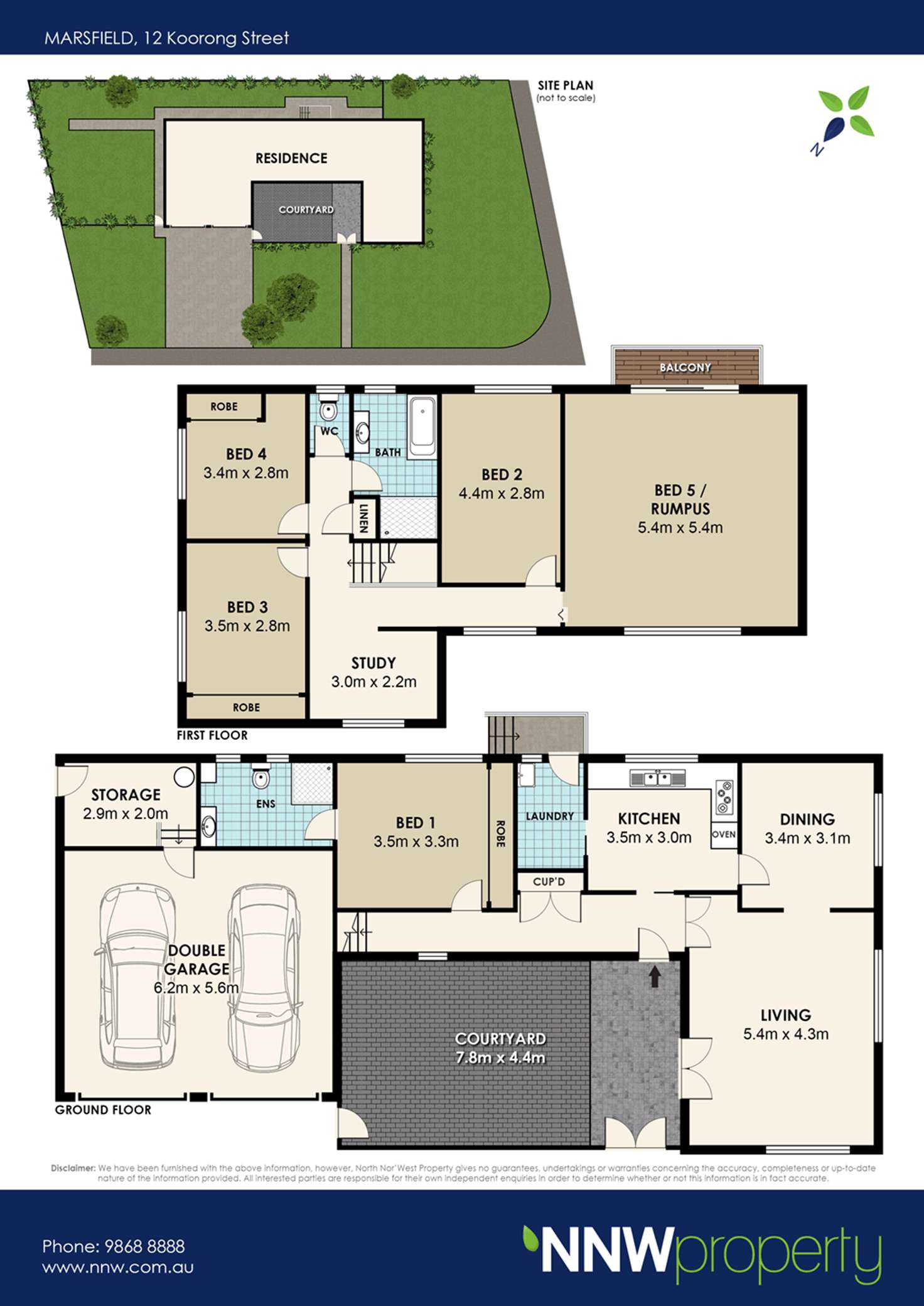 Floorplan of Homely house listing, 12 Koorong Street, Marsfield NSW 2122