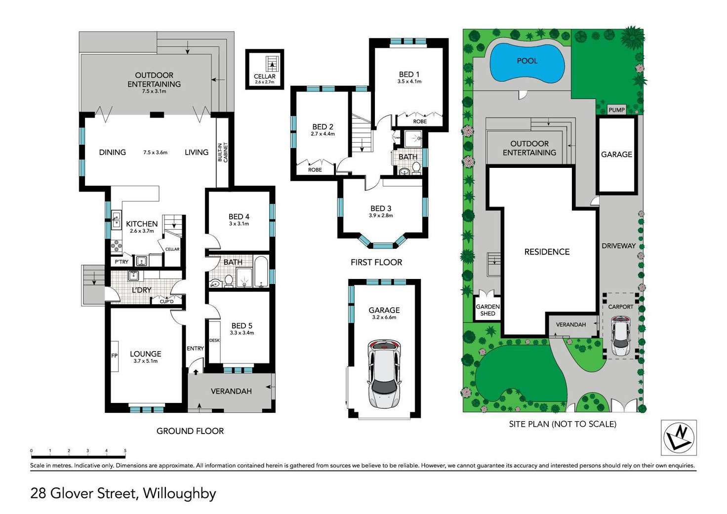 Floorplan of Homely house listing, 28 Glover Street, Willoughby NSW 2068