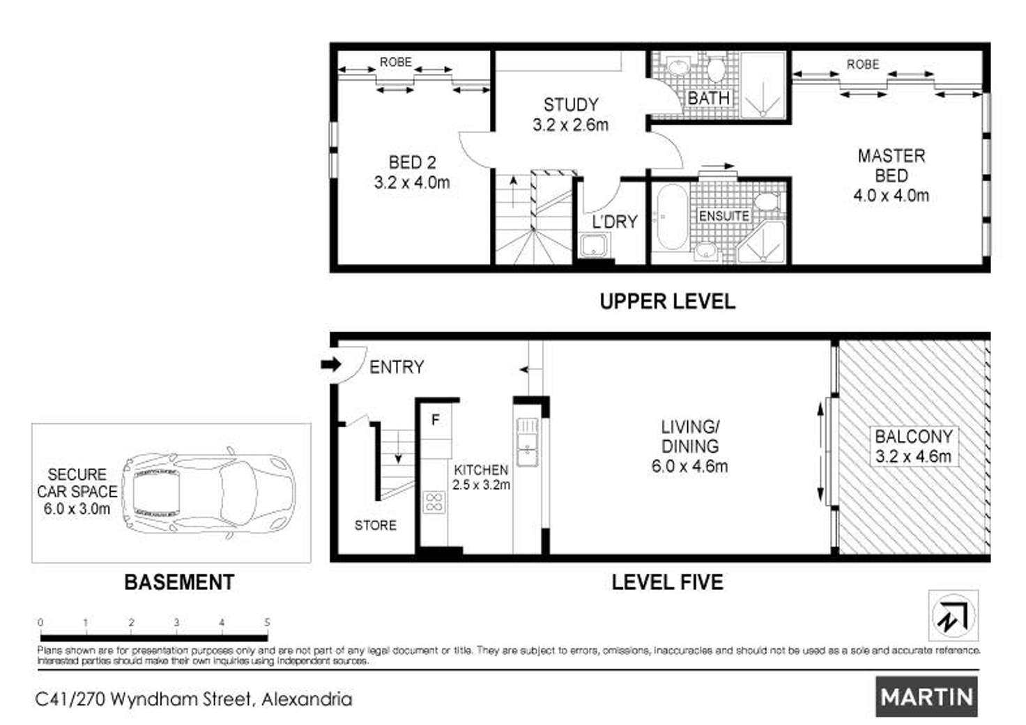 Floorplan of Homely apartment listing, C41/240 Wyndham Street, Alexandria NSW 2015