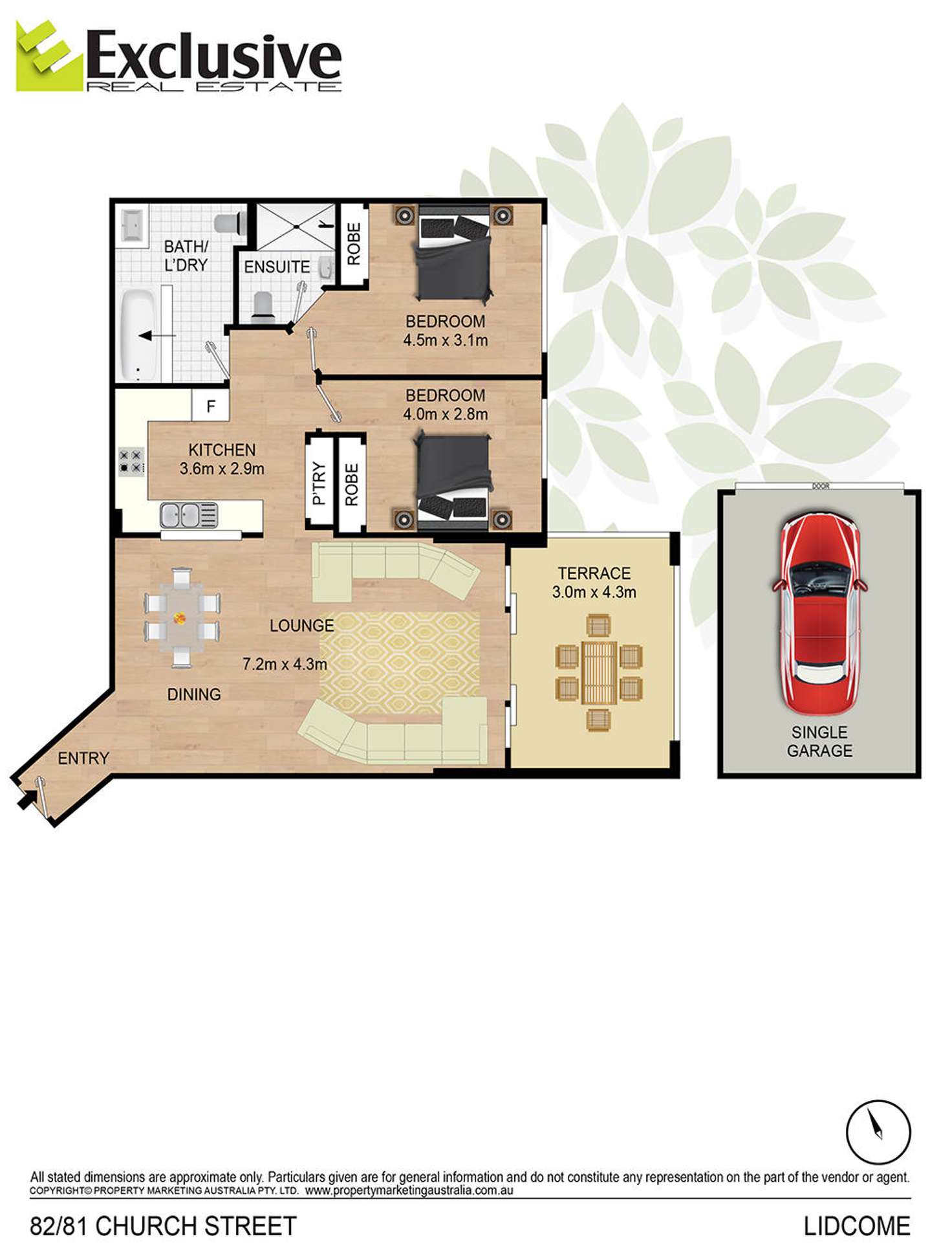 Floorplan of Homely apartment listing, 82/81 Church Street, Lidcombe NSW 2141