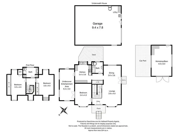 Floorplan of Homely house listing, 13 George Street, Forth TAS 7310