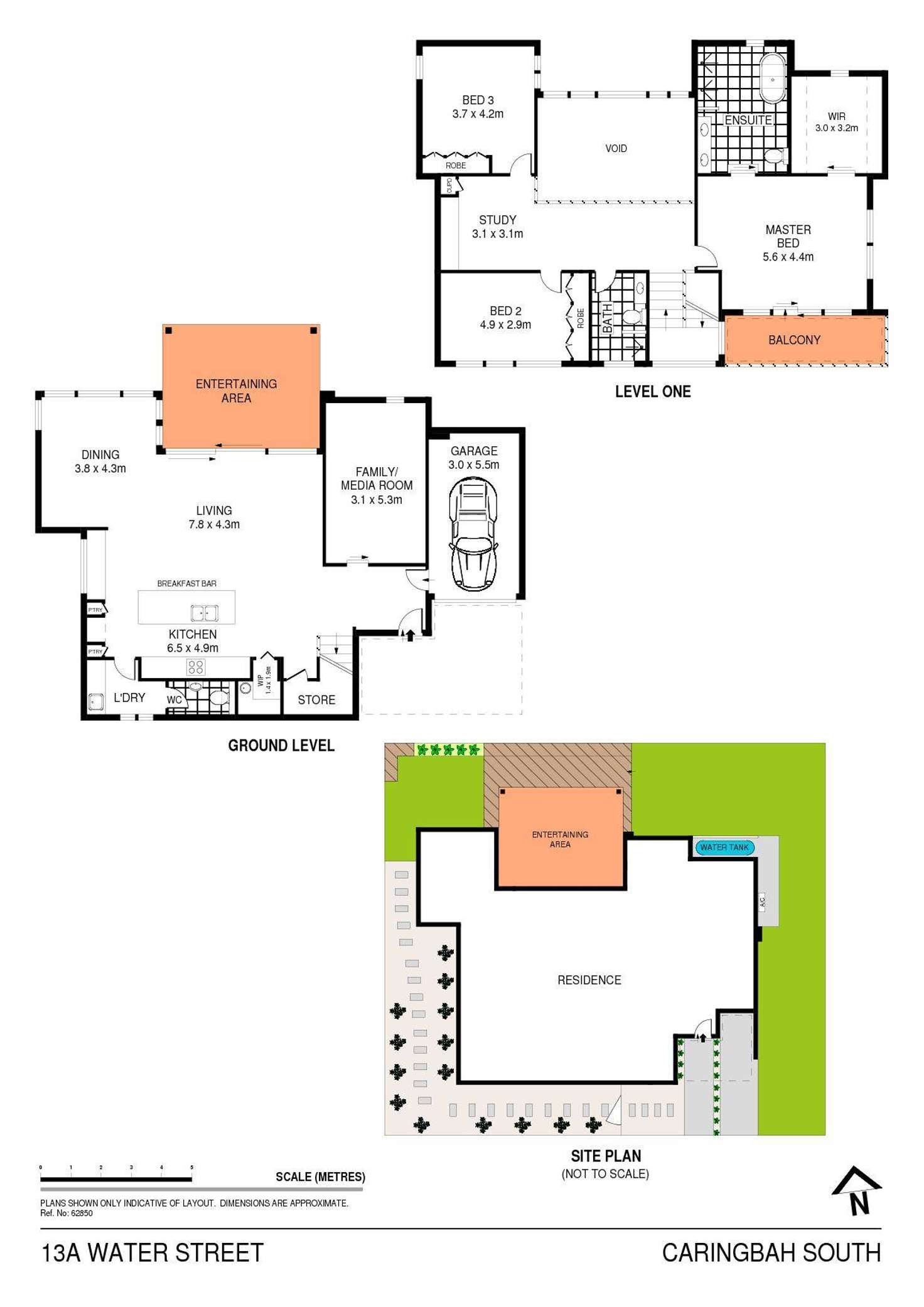 Floorplan of Homely house listing, 13a Water Street, Caringbah South NSW 2229