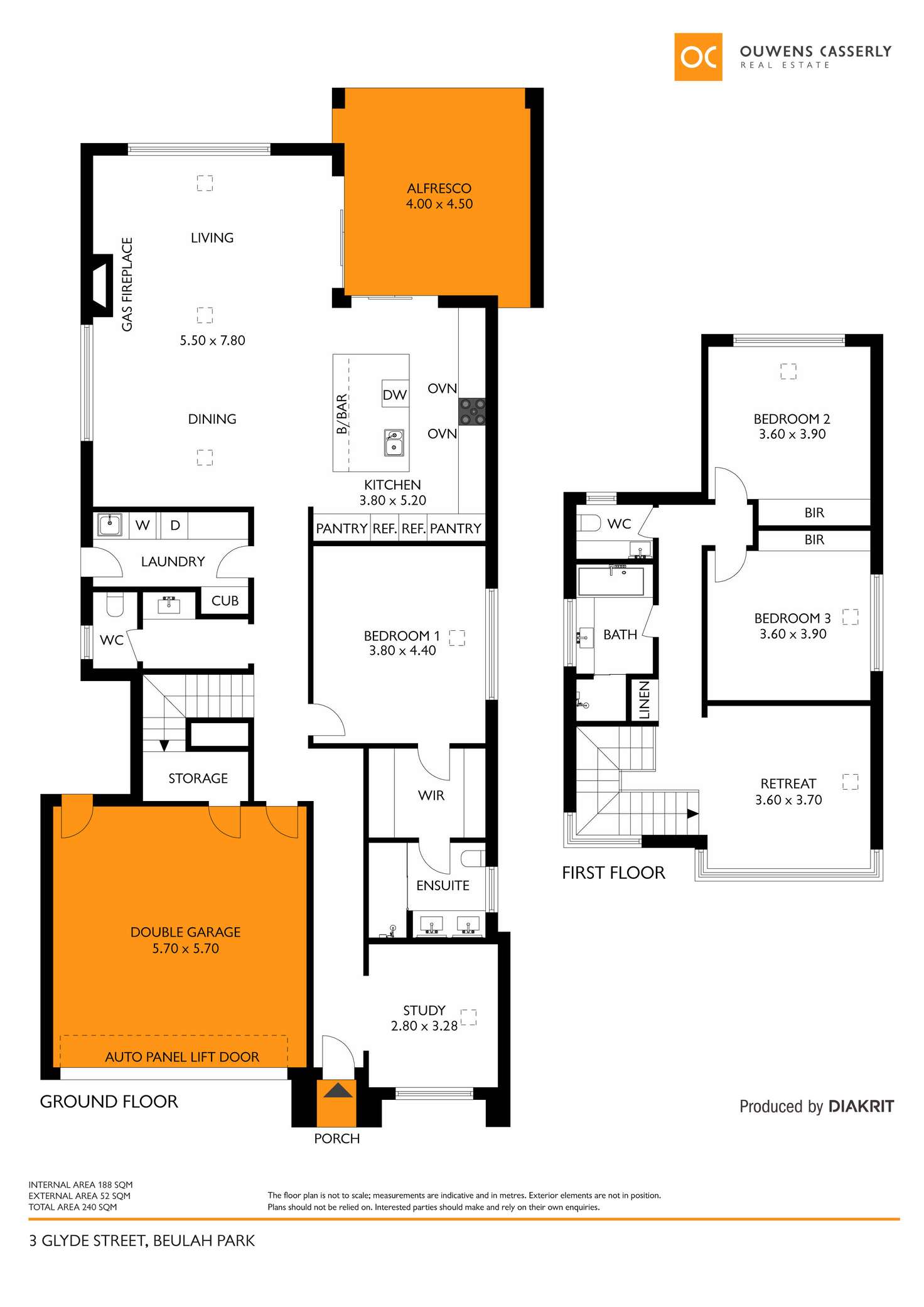 Floorplan of Homely house listing, 3 Glyde Street, Beulah Park SA 5067