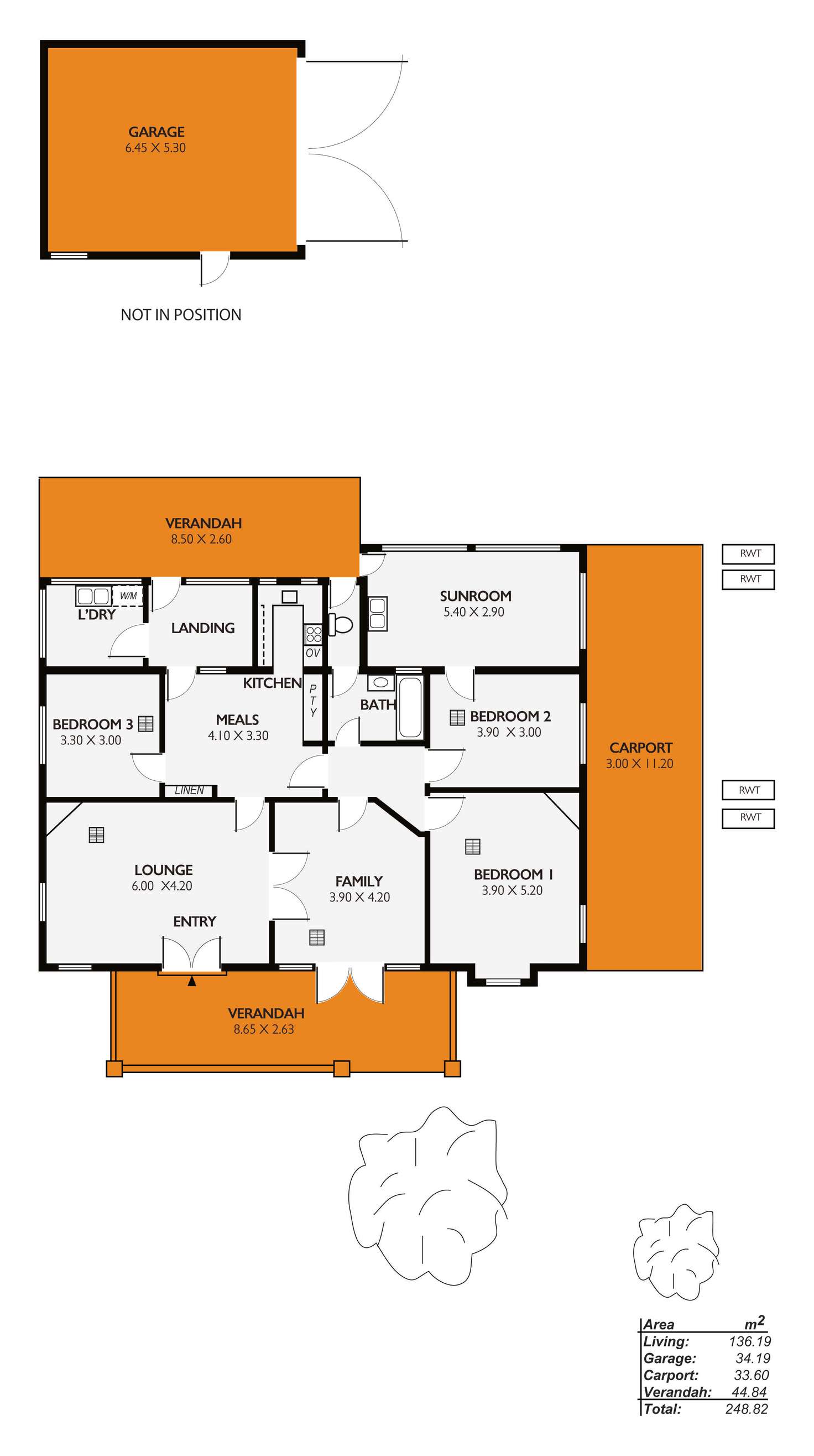 Floorplan of Homely house listing, 27 Davenport Terrace, Hazelwood Park SA 5066