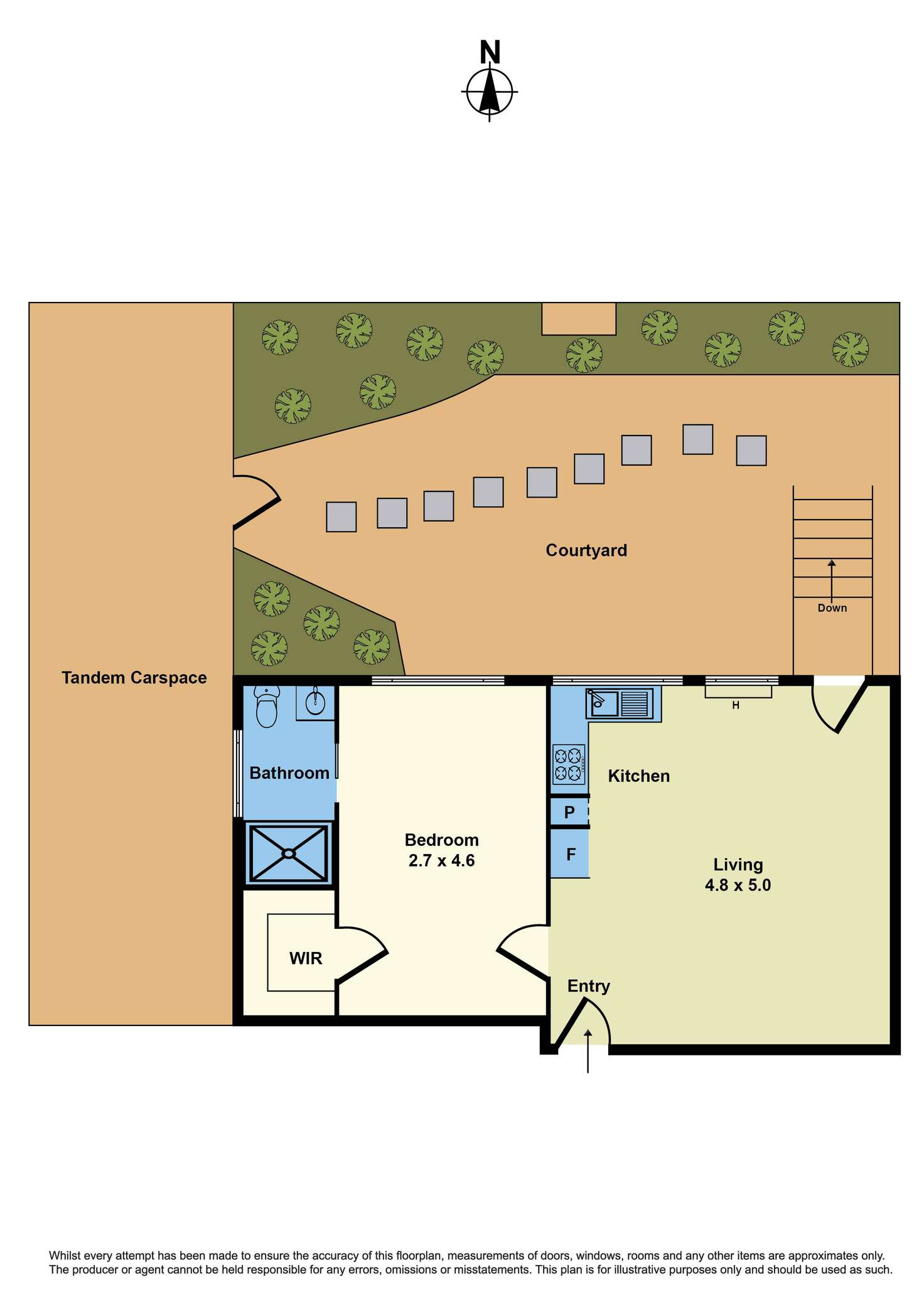Floorplan of Homely apartment listing, 6/338 Bay Road, Cheltenham VIC 3192