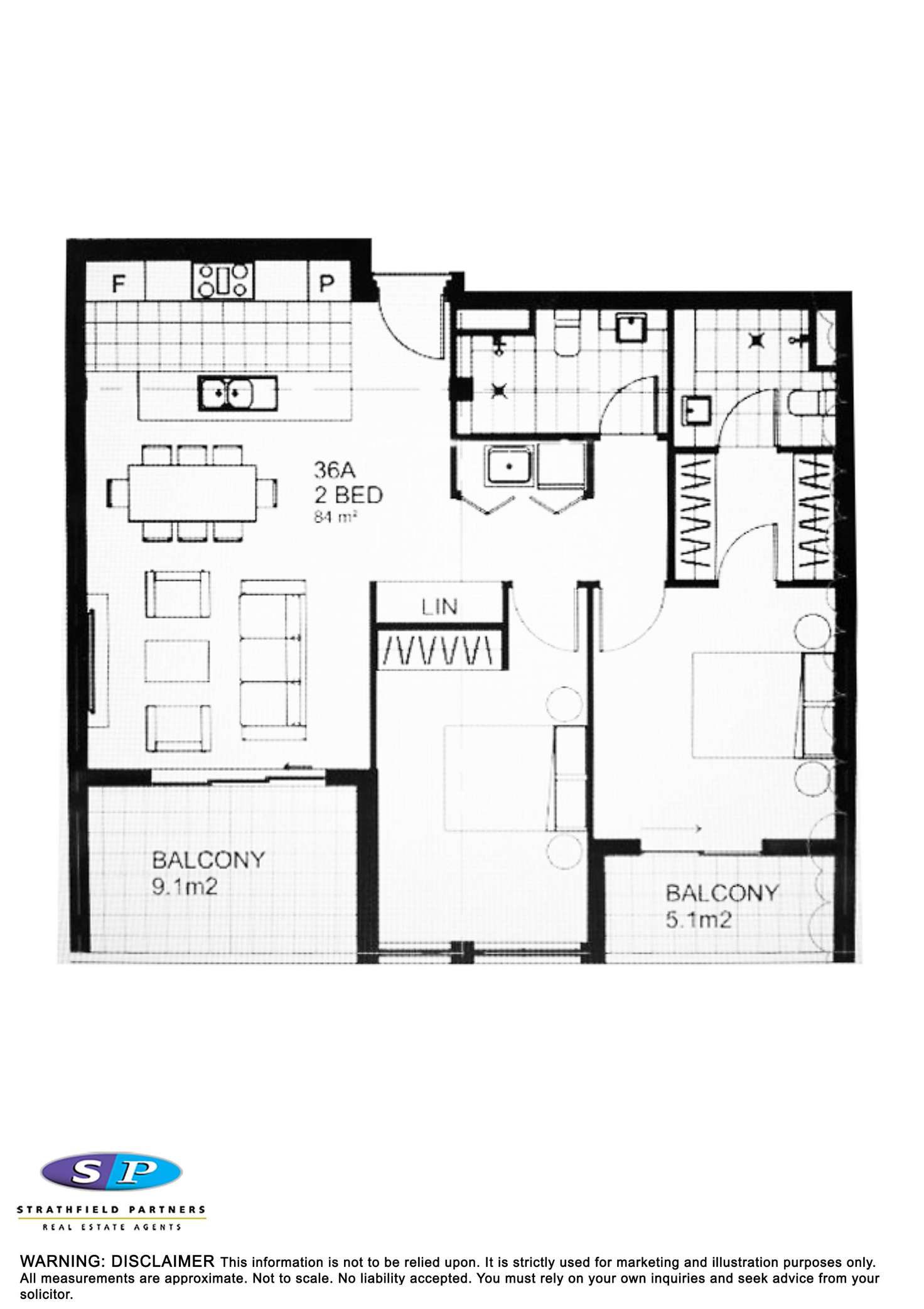 Floorplan of Homely apartment listing, 306/196 Stacey Street, Bankstown NSW 2200