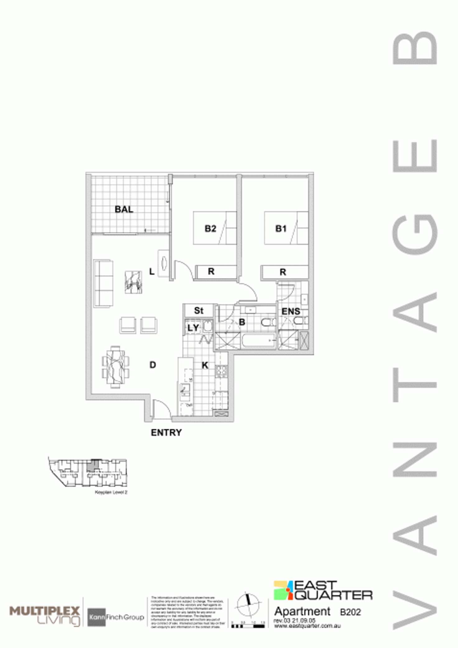 Floorplan of Homely apartment listing, B2.02/1 Jack Brabham Drive, Hurstville NSW 2220