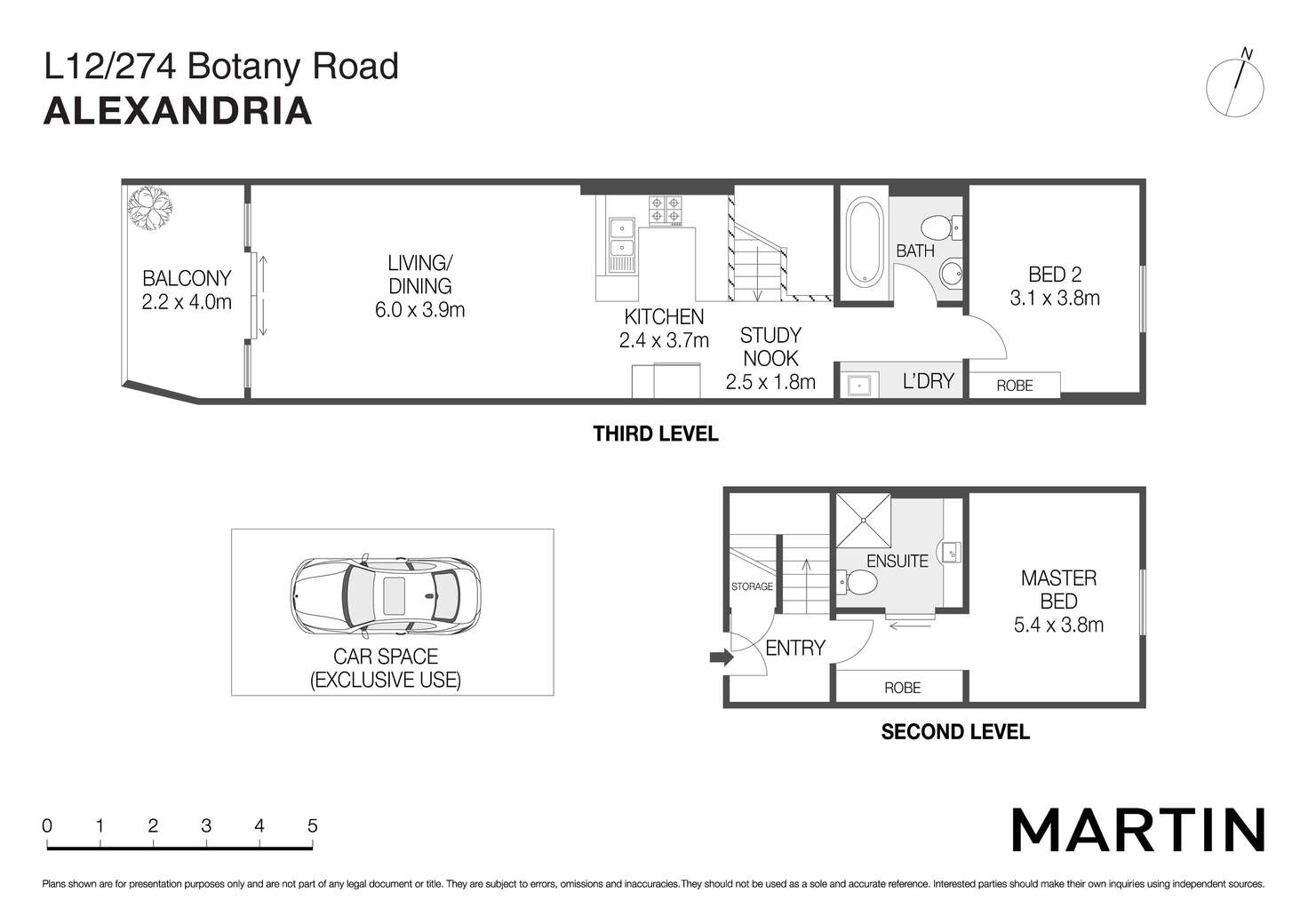 Floorplan of Homely apartment listing, L12/274 Botany Road, Alexandria NSW 2015