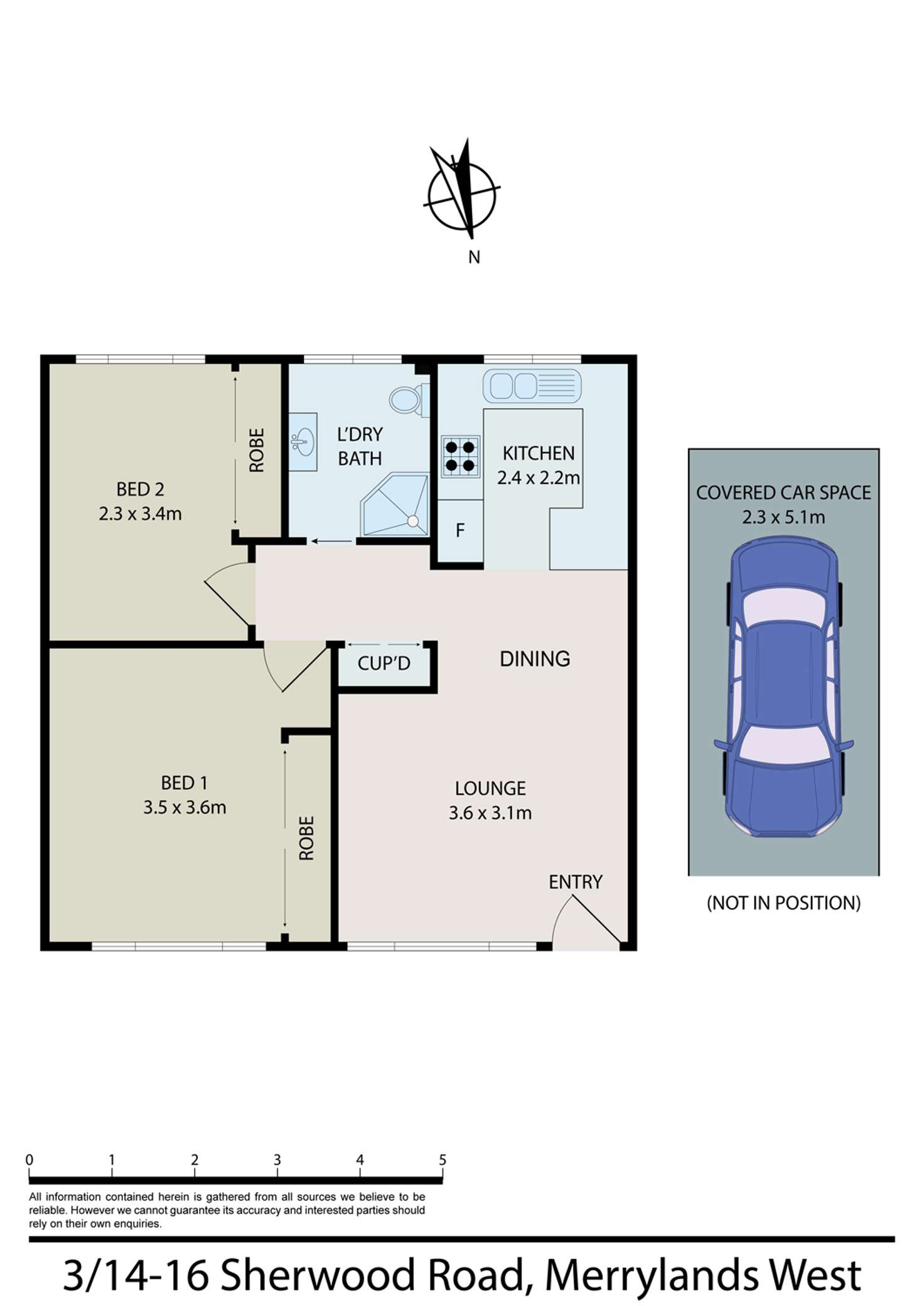 Floorplan of Homely unit listing, 3/14-16 Sherwood Road, Merrylands NSW 2160