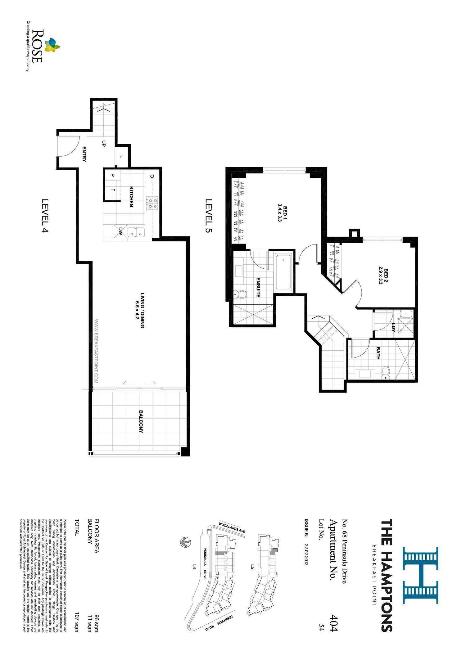 Floorplan of Homely apartment listing, 404/68 Peninsula Drive, Breakfast Point NSW 2137