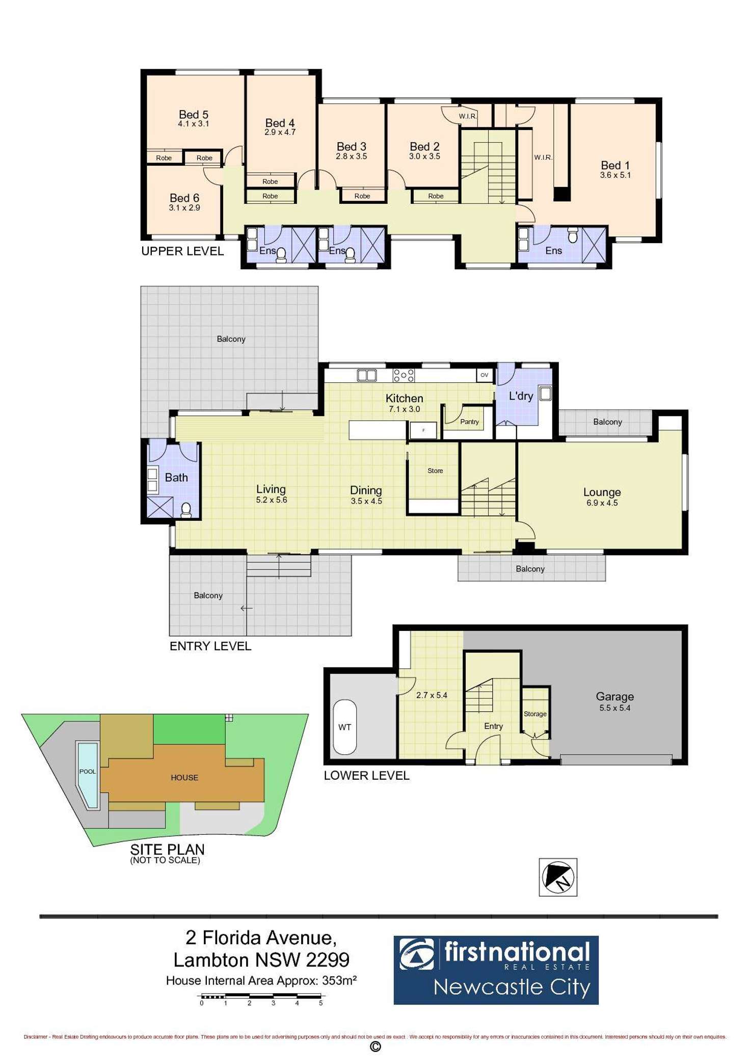 Floorplan of Homely house listing, 2 Florida Avenue, Lambton NSW 2299