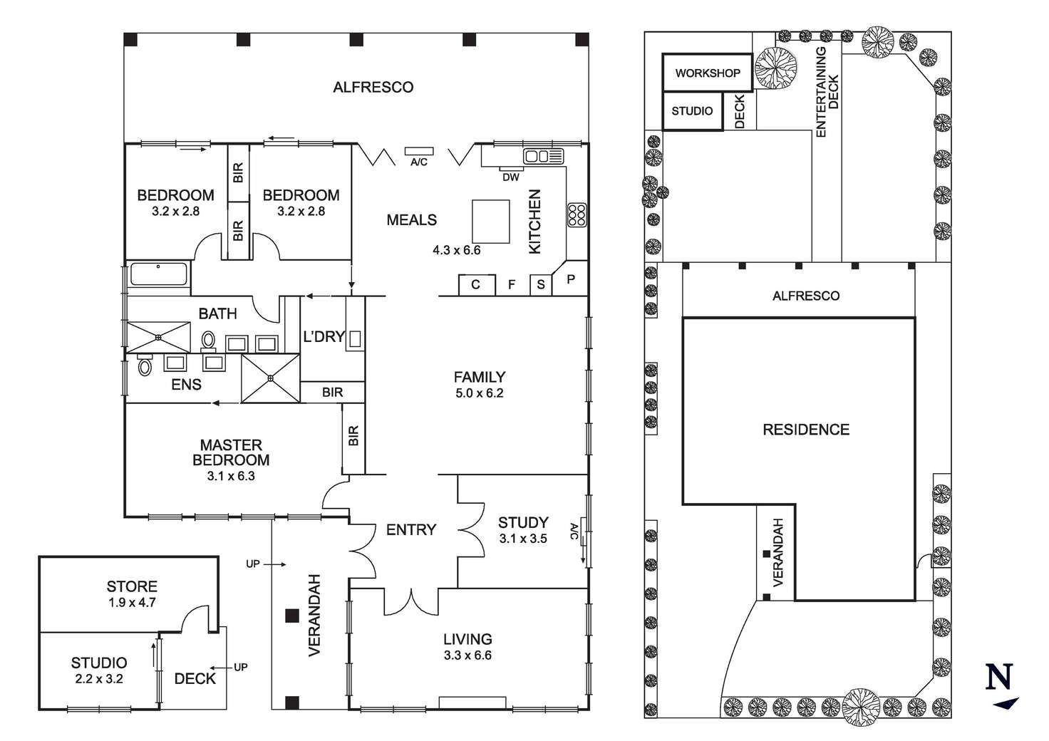 Floorplan of Homely house listing, 8 Cerberus Street, Donvale VIC 3111