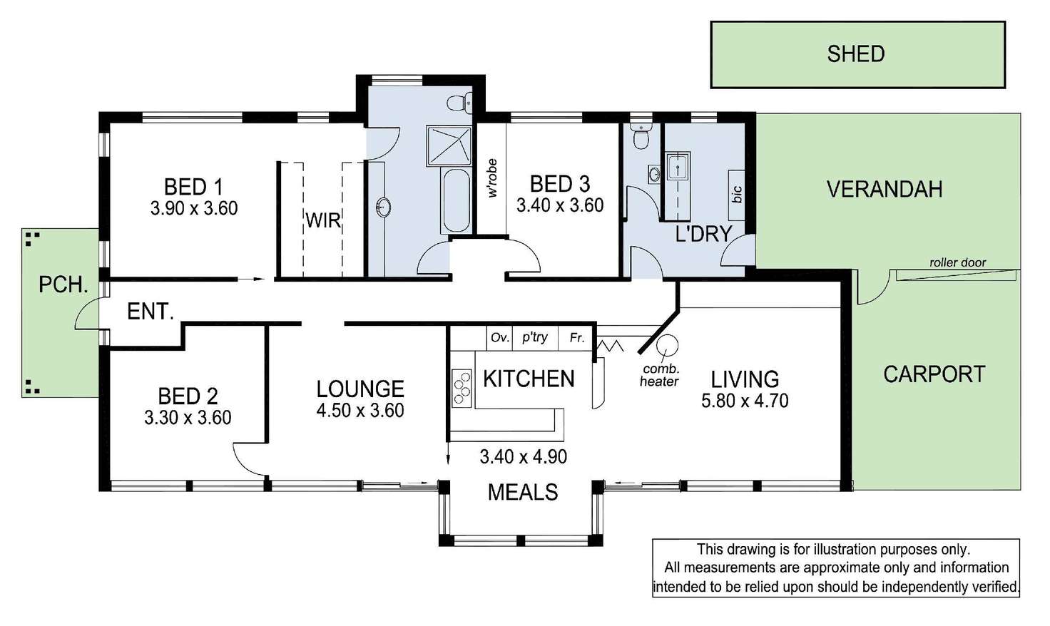 Floorplan of Homely house listing, 8 The Parkway, Blackwood SA 5051