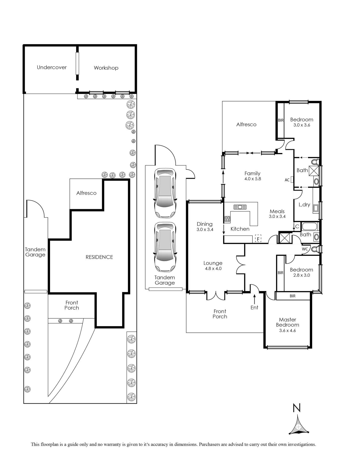 Floorplan of Homely house listing, 17 Woff Street, Beaumaris VIC 3193