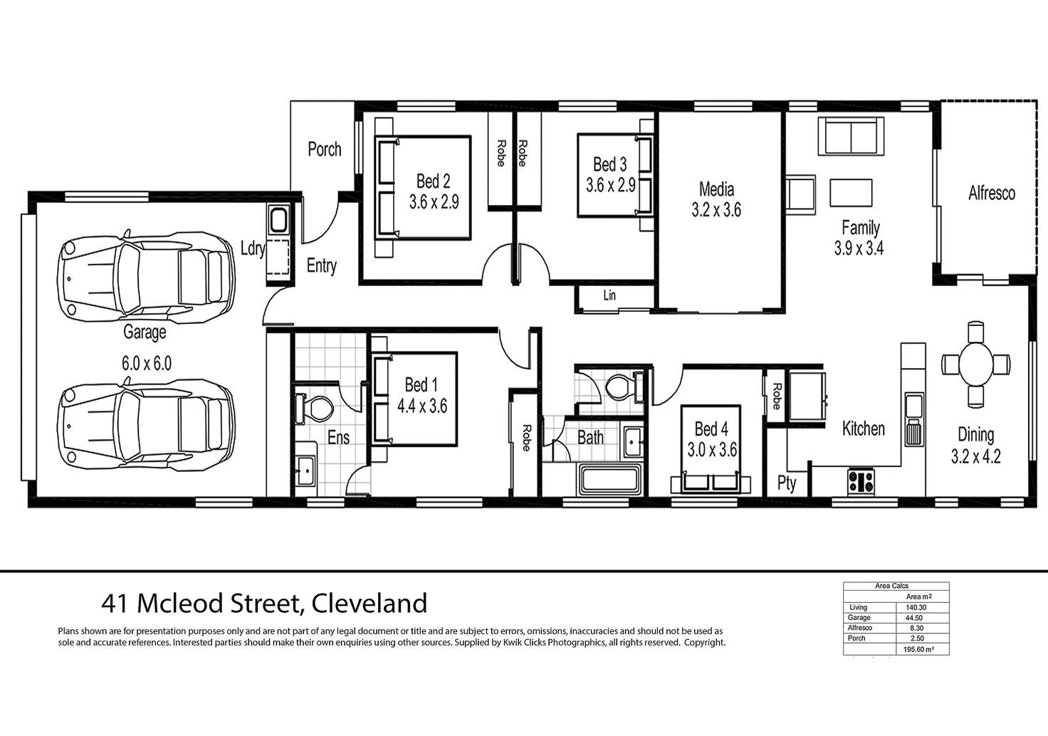 Floorplan of Homely house listing, 41 McLeod Street, Cleveland QLD 4163