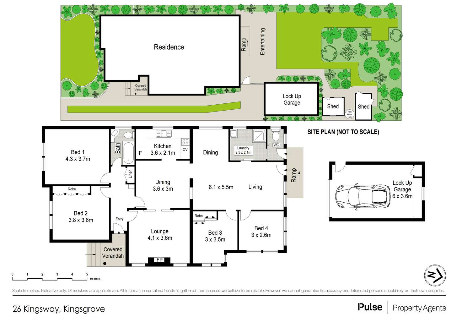 Floorplan of Homely house listing, 26 Kingsway, Kingsgrove NSW 2208