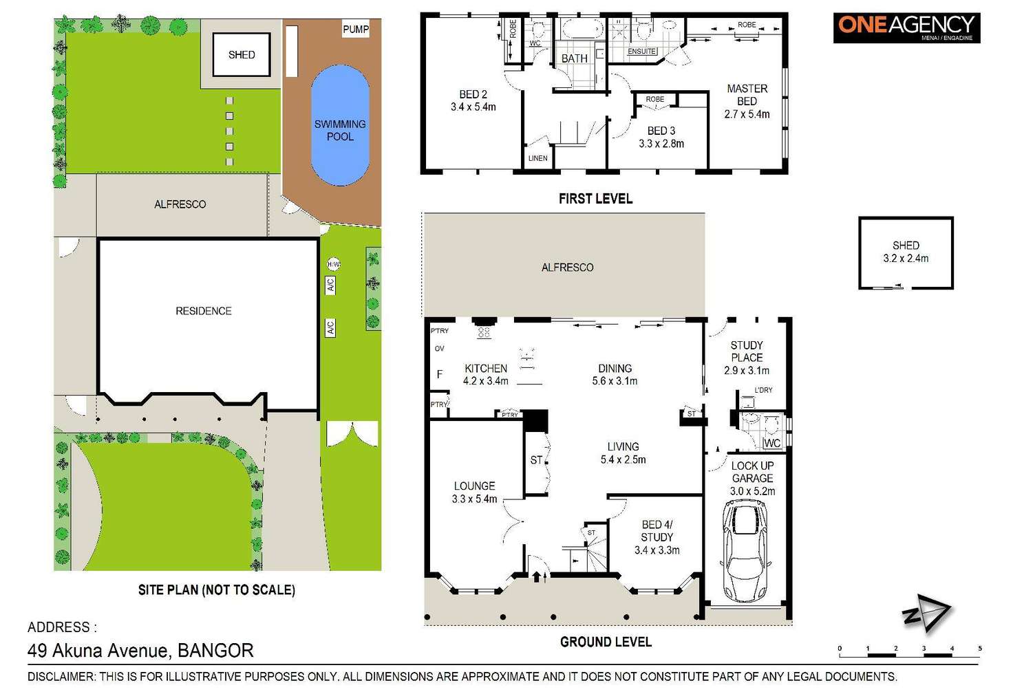 Floorplan of Homely house listing, 49 Akuna Avenue, Bangor NSW 2234