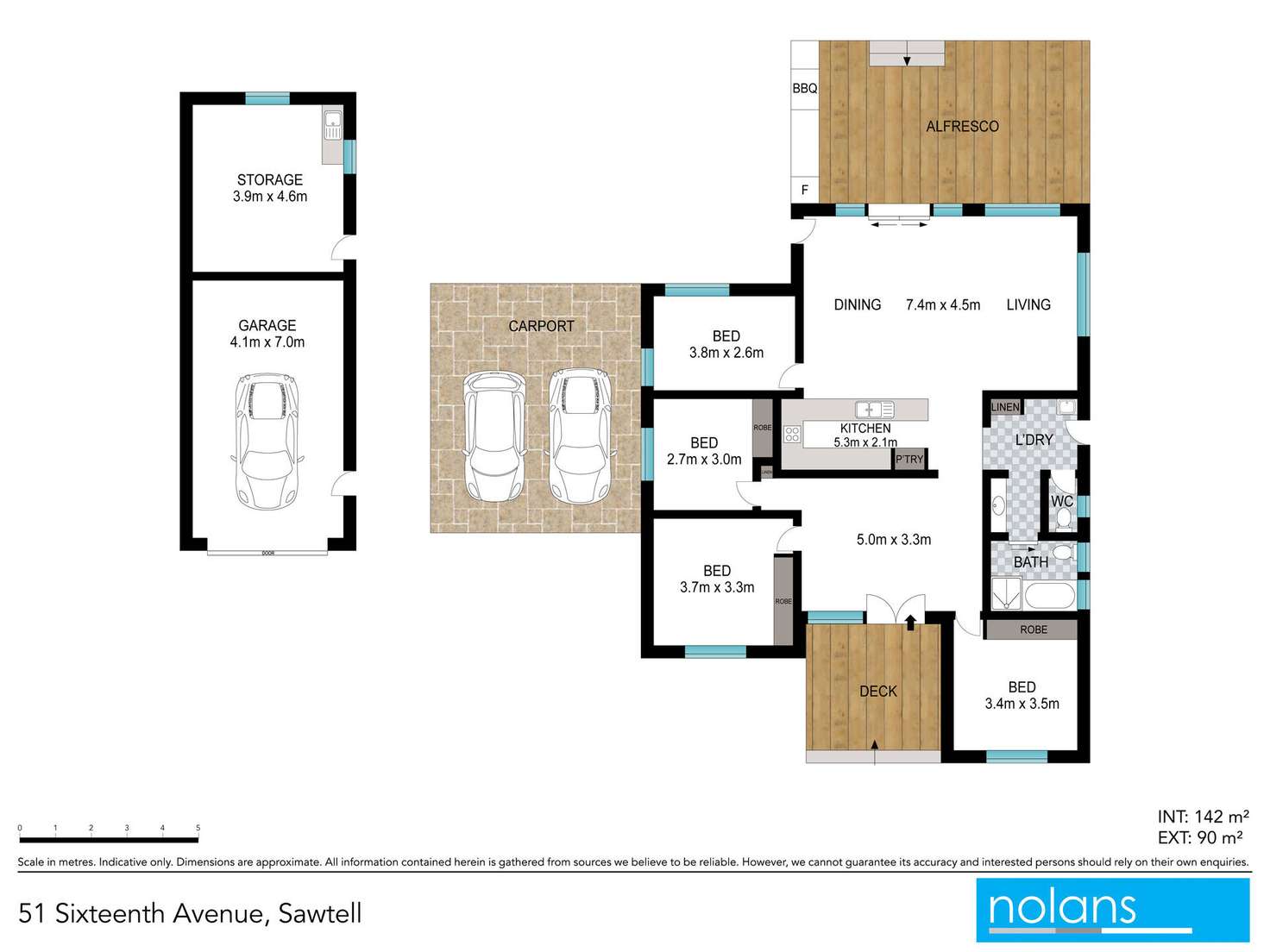 Floorplan of Homely house listing, 51 Sixteenth Avenue, Sawtell NSW 2452