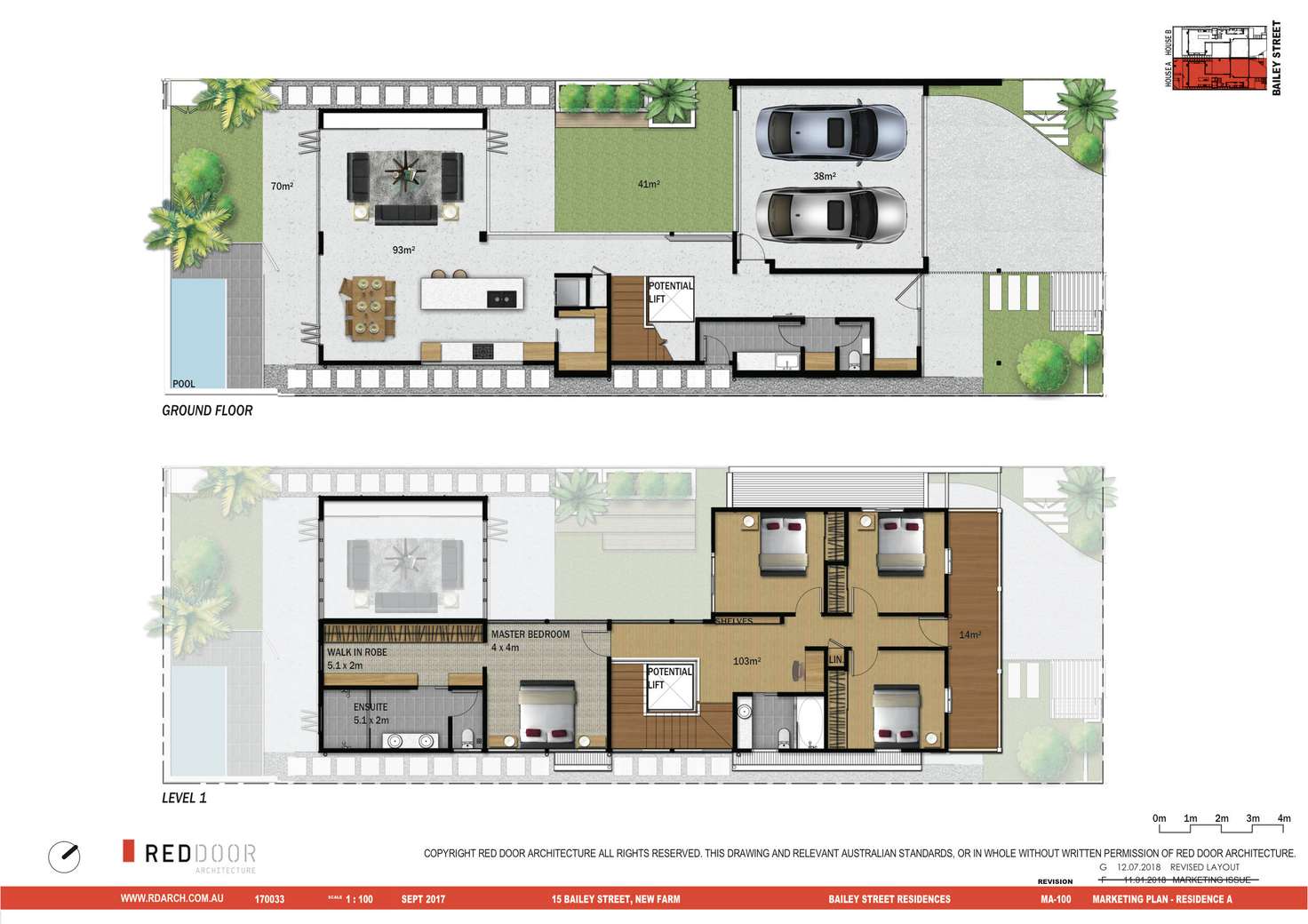 Floorplan of Homely house listing, 15 Bailey Street, New Farm QLD 4005