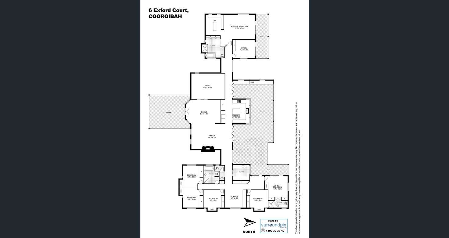 Floorplan of Homely house listing, 6 Exford Court, Cooroibah QLD 4565