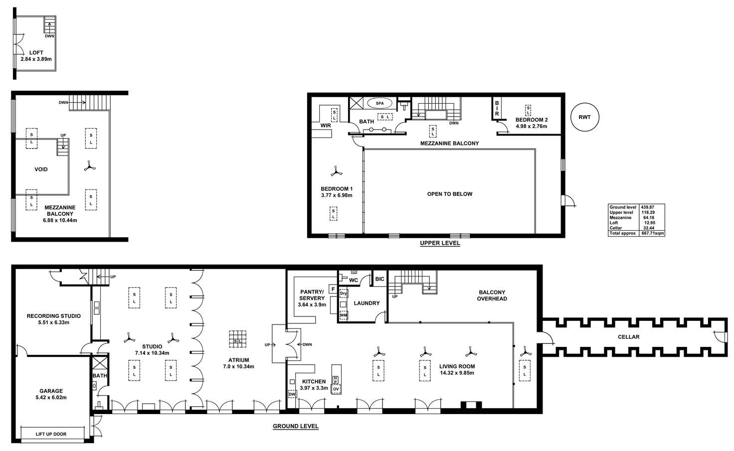 Floorplan of Homely house listing, 1B Blyth Street, Glen Osmond SA 5064