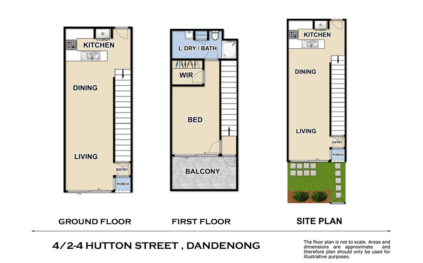 Floorplan of Homely unit listing, 4/2-4 Hutton Street, Dandenong VIC 3175