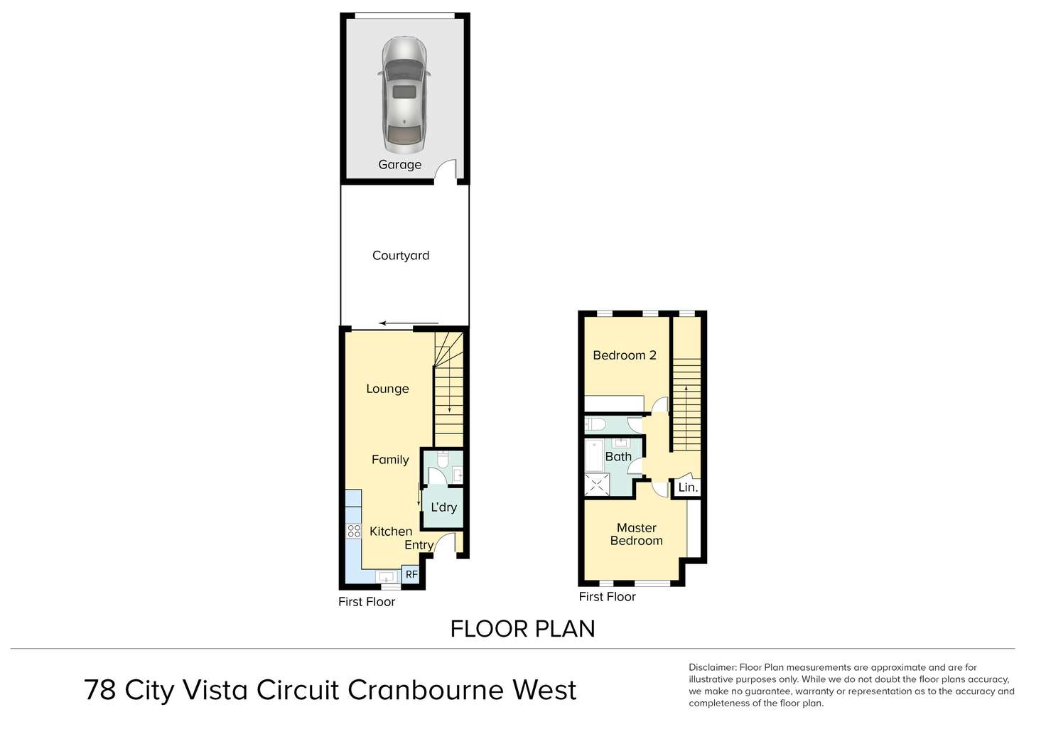 Floorplan of Homely house listing, 78 City Vista Circuit, Cranbourne West VIC 3977