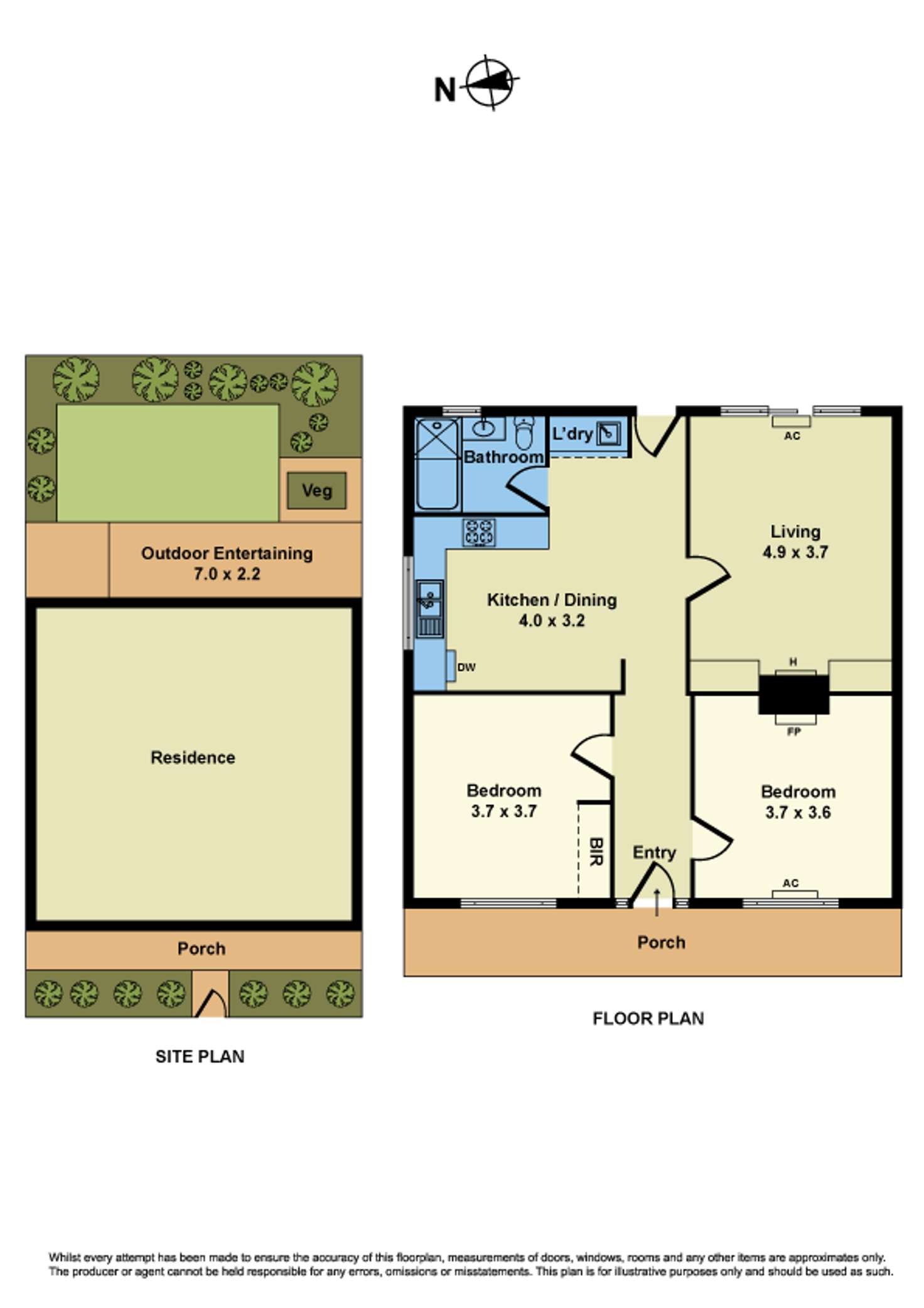 Floorplan of Homely house listing, 47 MacPherson Street, Footscray VIC 3011