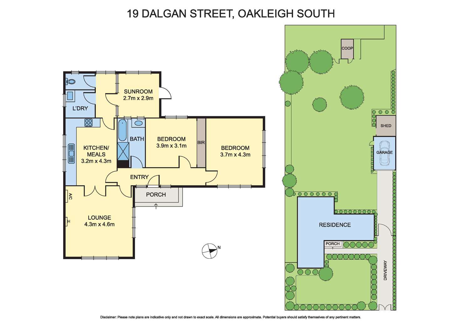 Floorplan of Homely house listing, 19 Dalgan Street, Oakleigh South VIC 3167