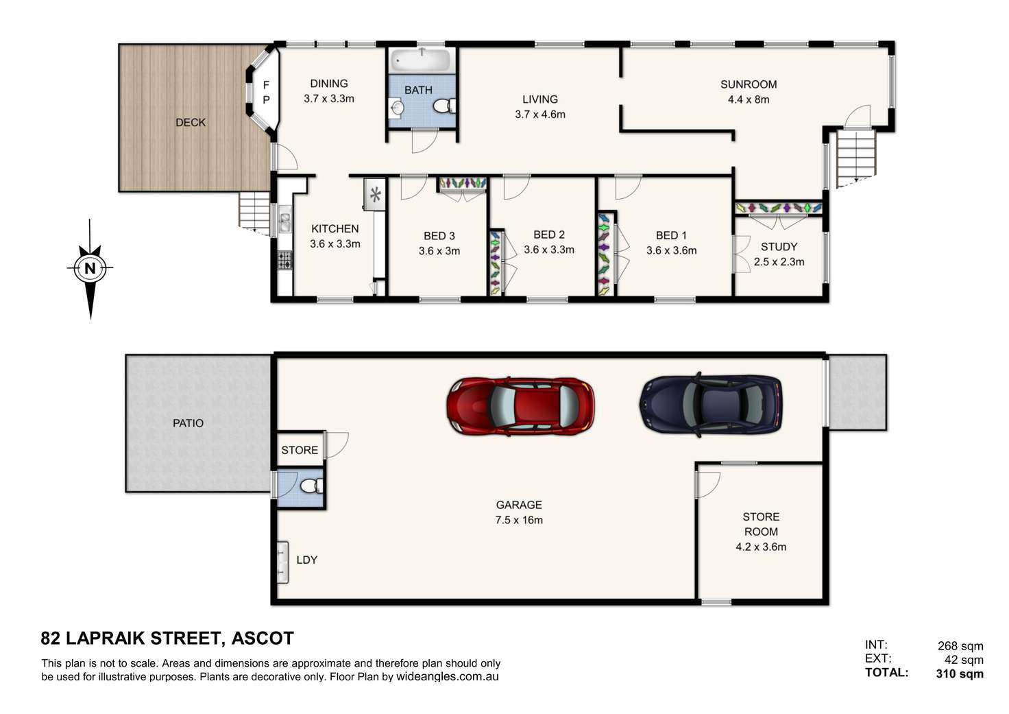 Floorplan of Homely house listing, 82 Lapraik Street, Ascot QLD 4007