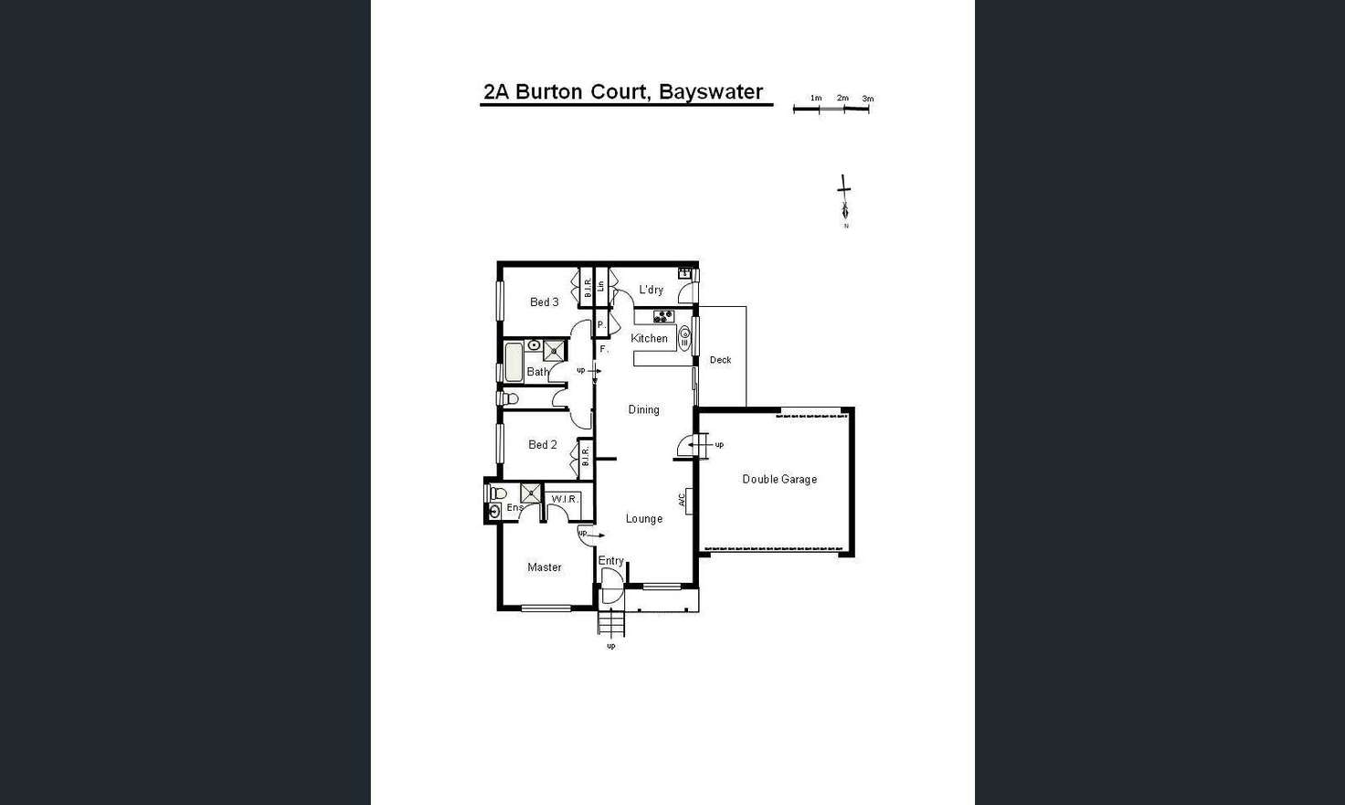 Floorplan of Homely house listing, 2A Burton Court, Bayswater VIC 3153