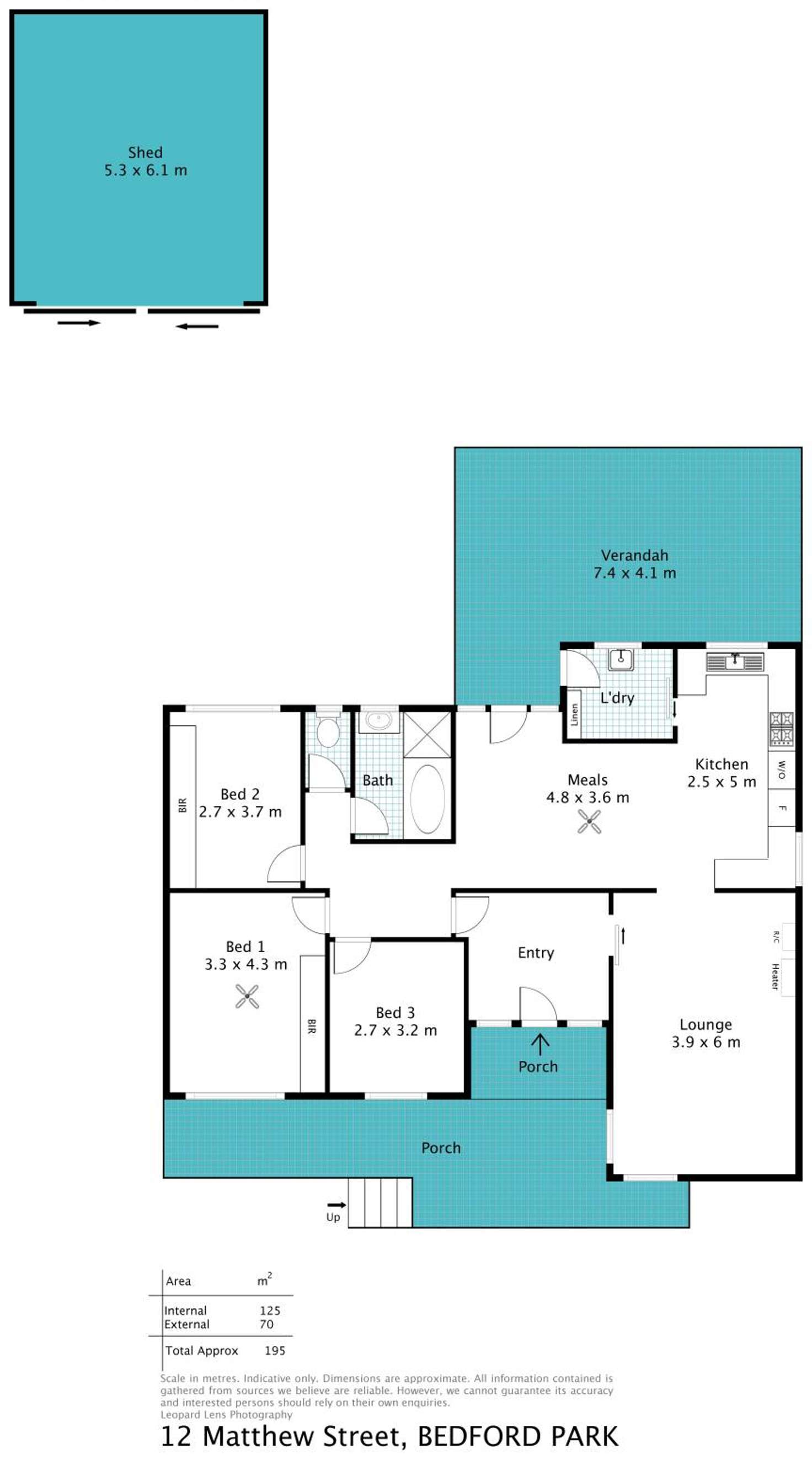 Floorplan of Homely house listing, 12 Matthew Street, Bedford Park SA 5042