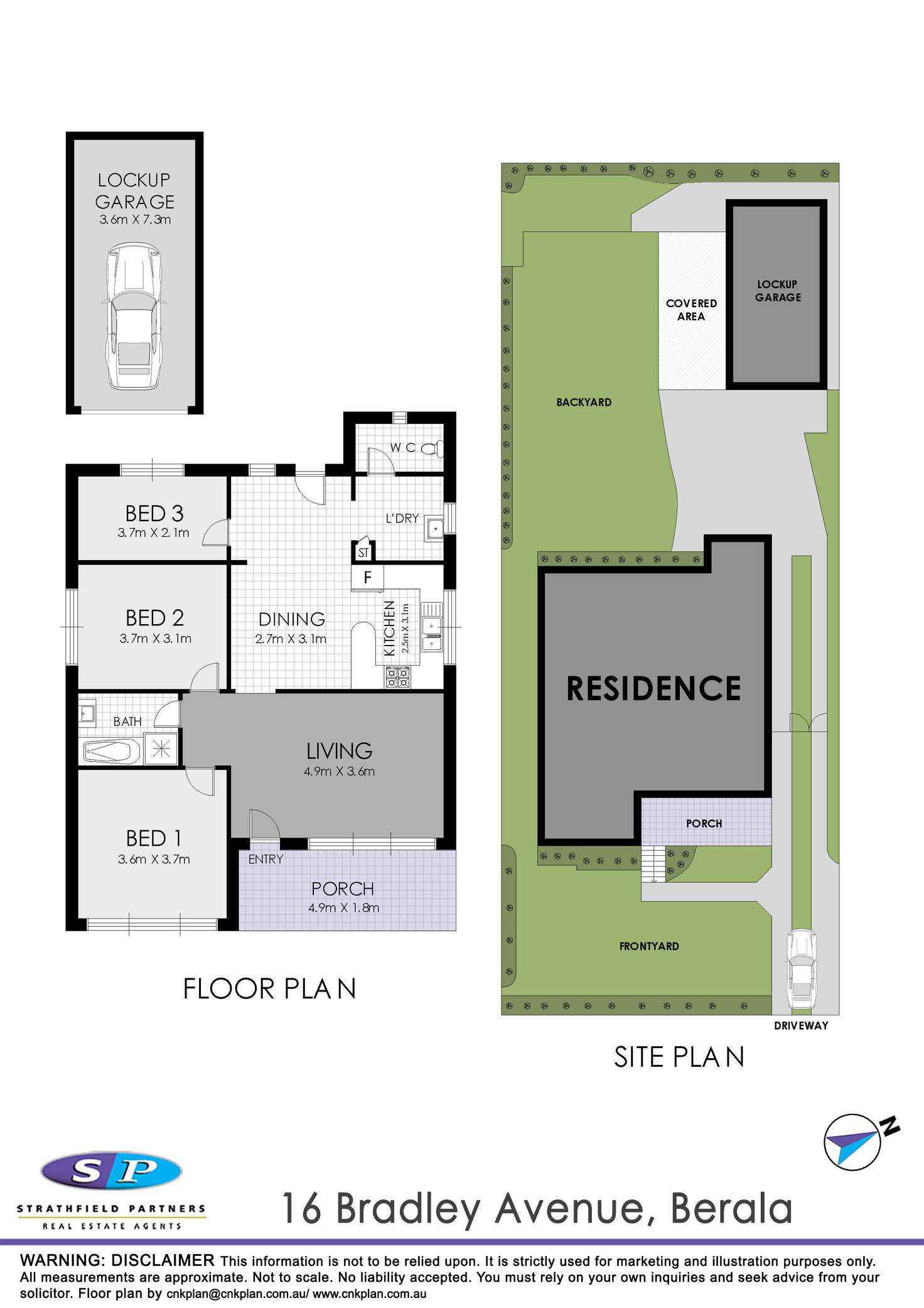 Floorplan of Homely house listing, 16 Bradley Avenue, Berala NSW 2141