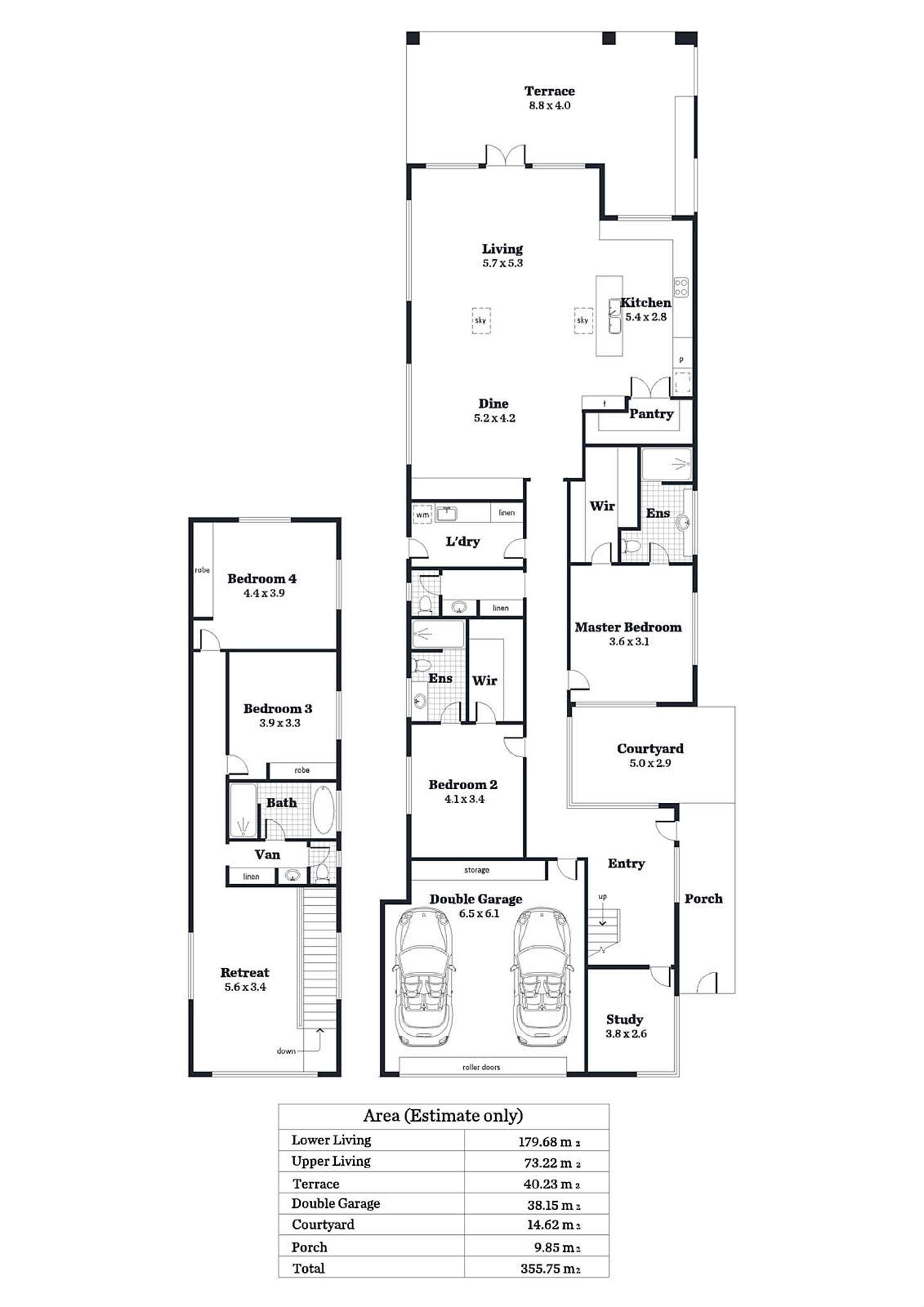 Floorplan of Homely house listing, 21A Tennant Street, Torrens Park SA 5062