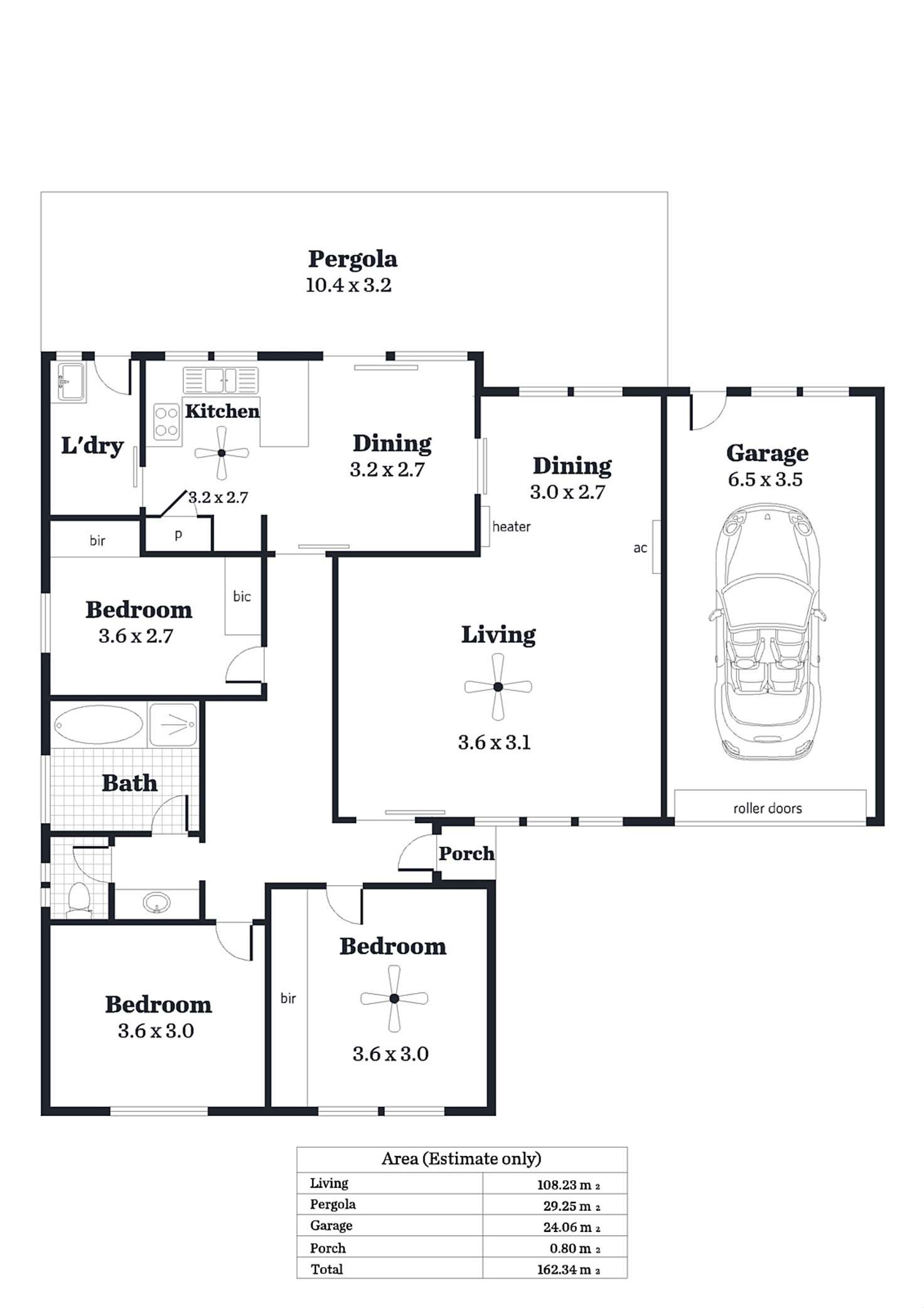 Floorplan of Homely house listing, 7 Sitte Court, St Agnes SA 5097