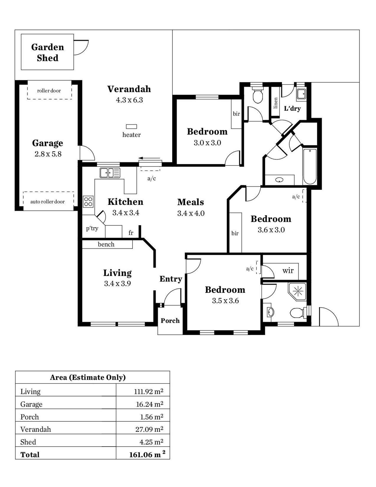 Floorplan of Homely house listing, 2/49 Green Street, Brompton SA 5007