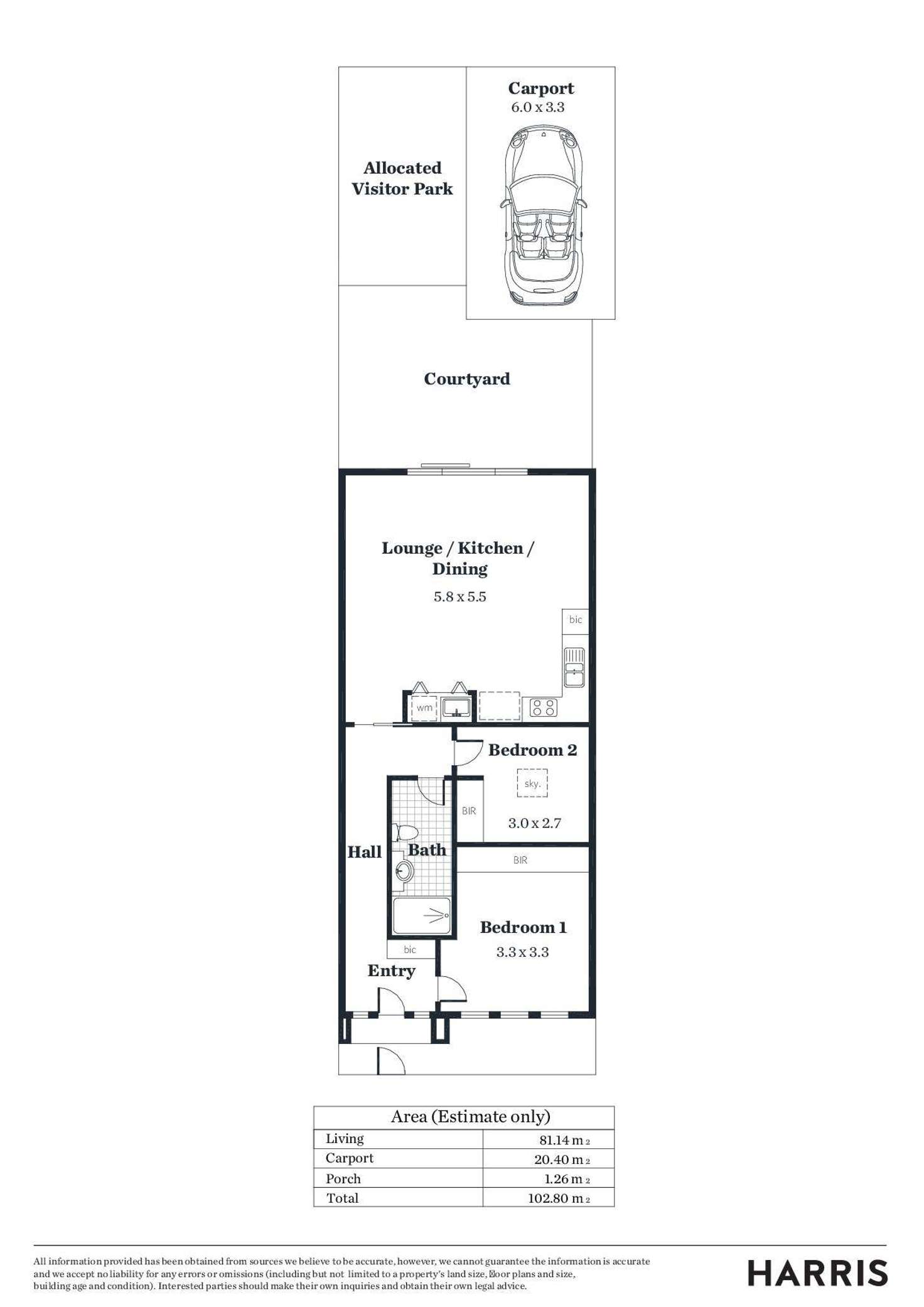 Floorplan of Homely house listing, Level 22 & 24 Surrey Street, Blair Athol SA 5084