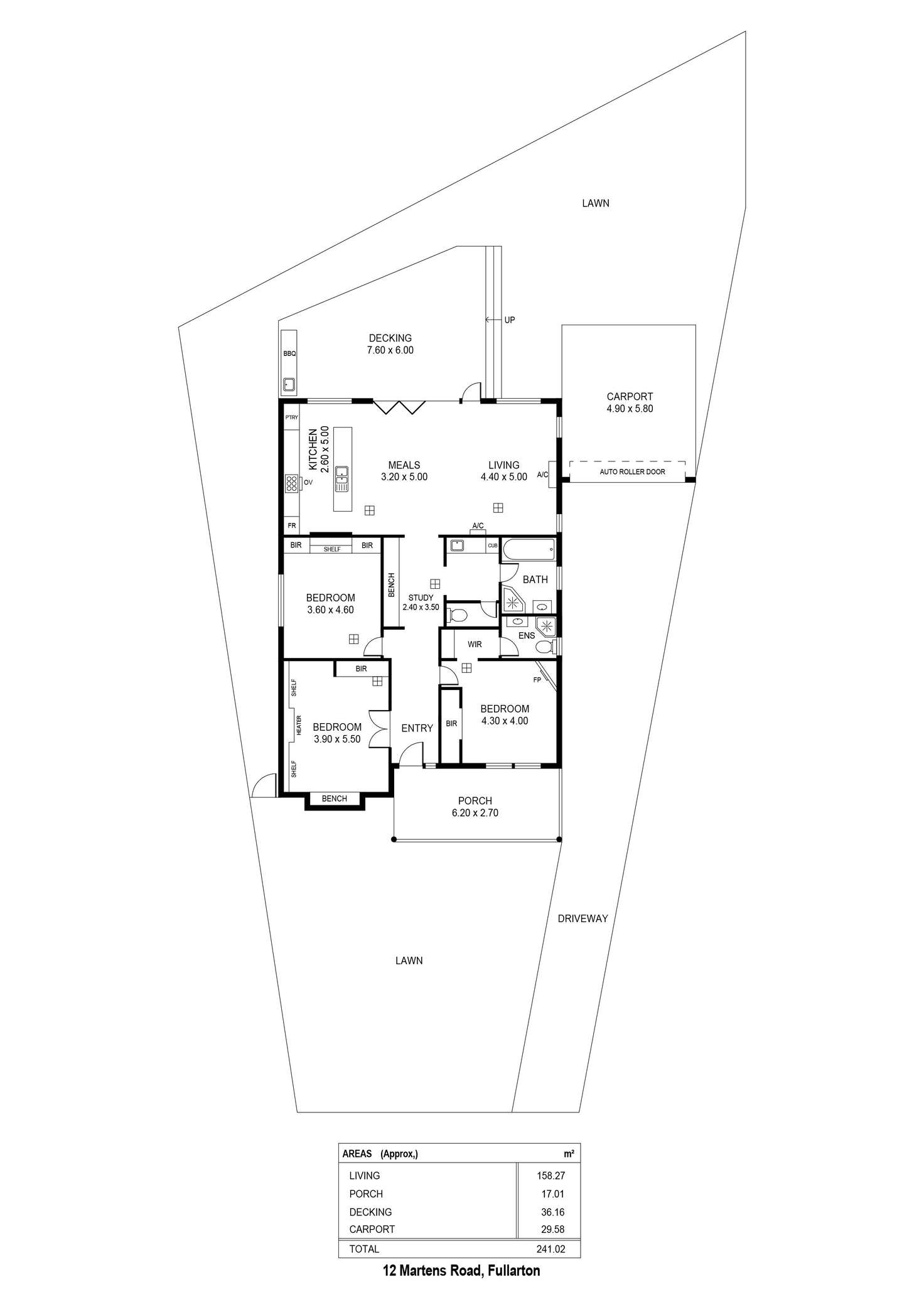 Floorplan of Homely house listing, 12 Martens Avenue, Fullarton SA 5063