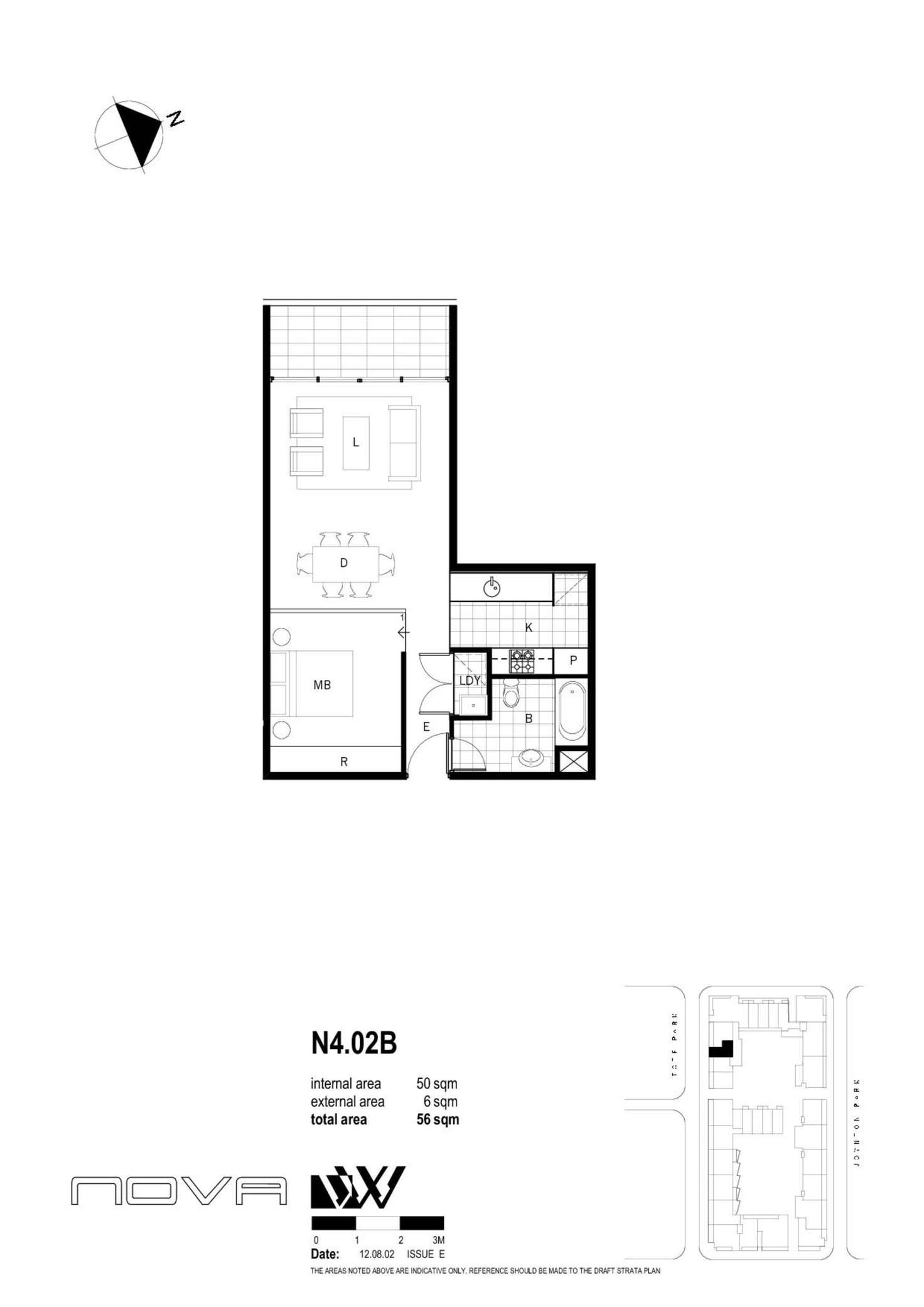Floorplan of Homely apartment listing, 16/4 Grandstand Parade, Zetland NSW 2017