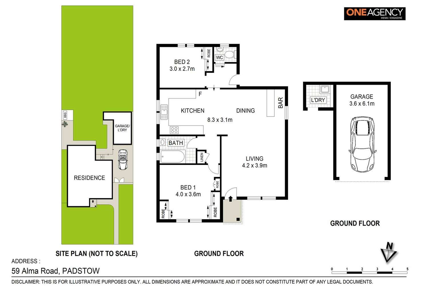 Floorplan of Homely house listing, 59 Alma Road, Padstow NSW 2211