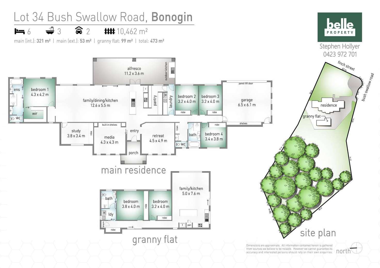 Floorplan of Homely acreageSemiRural listing, 11 Bush Swallow Road, Bonogin QLD 4213