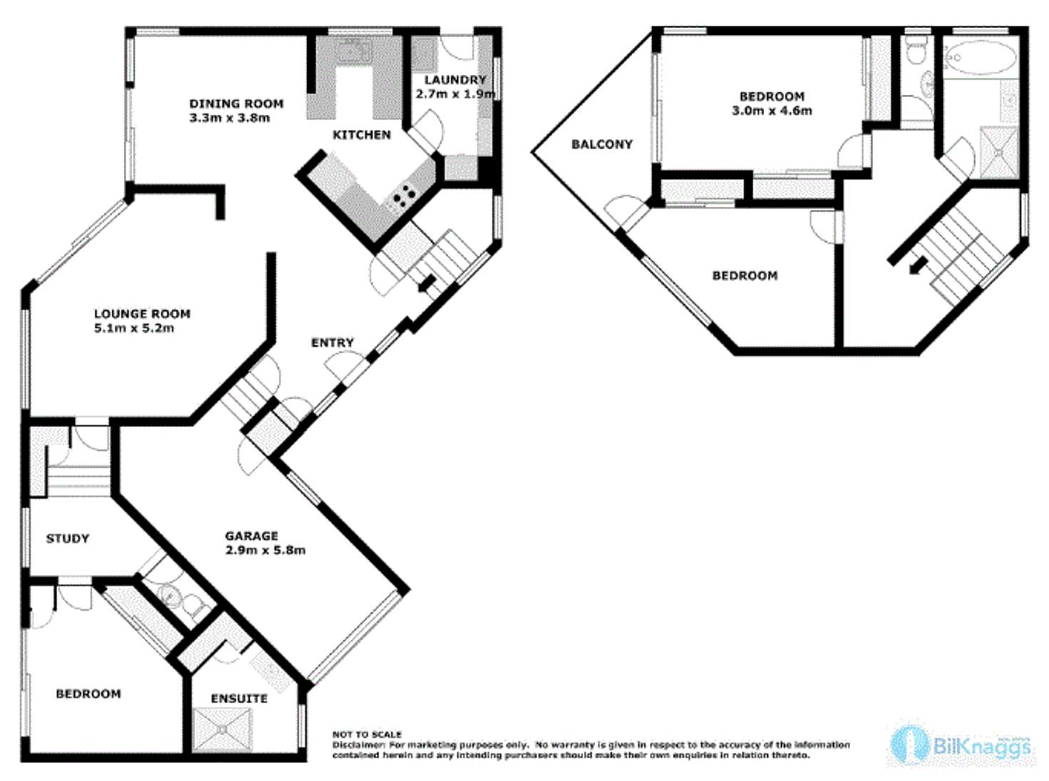 Floorplan of Homely semiDetached listing, 2/40 Tomaree Road, Shoal Bay NSW 2315
