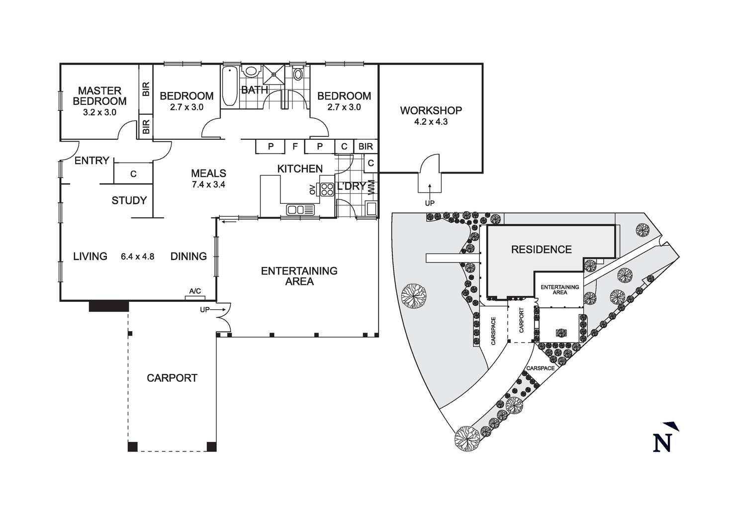 Floorplan of Homely house listing, 56 Brougham Avenue, Wyndham Vale VIC 3024