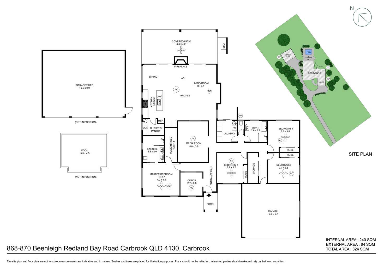 Floorplan of Homely house listing, 868-870 Beenleigh Redland Bay Road, Carbrook QLD 4130