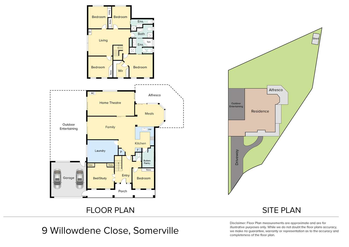 Floorplan of Homely house listing, 9 Willowdene Close, Somerville VIC 3912