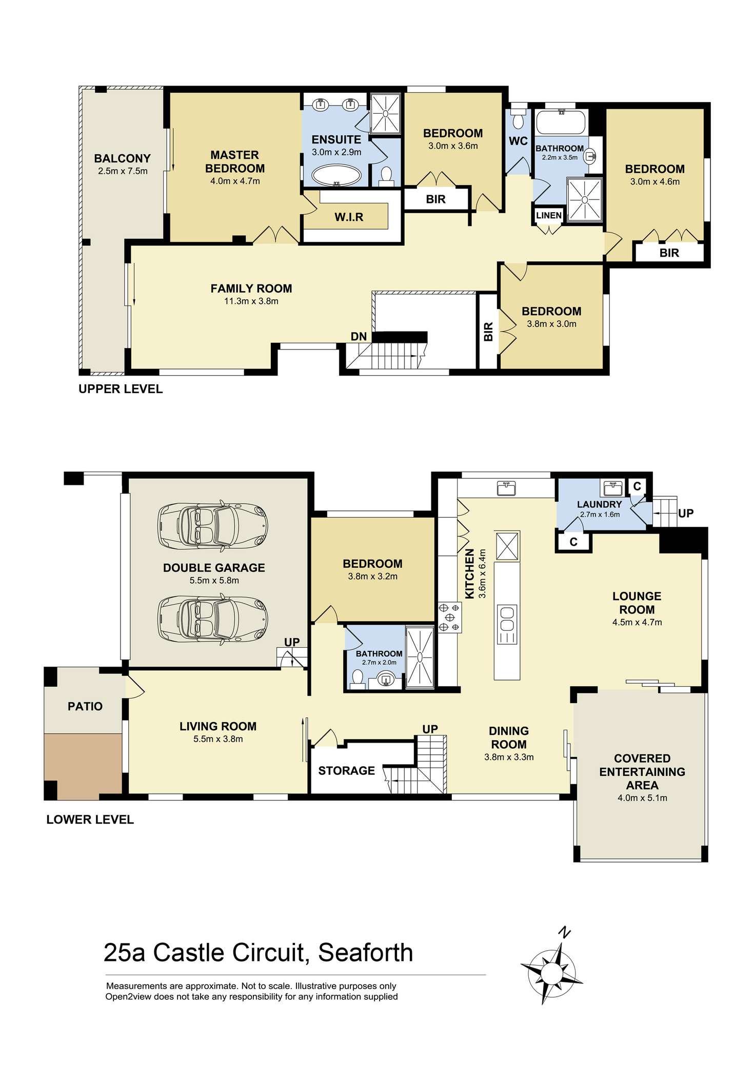 Floorplan of Homely house listing, 25a Castle Circuit, Seaforth NSW 2092