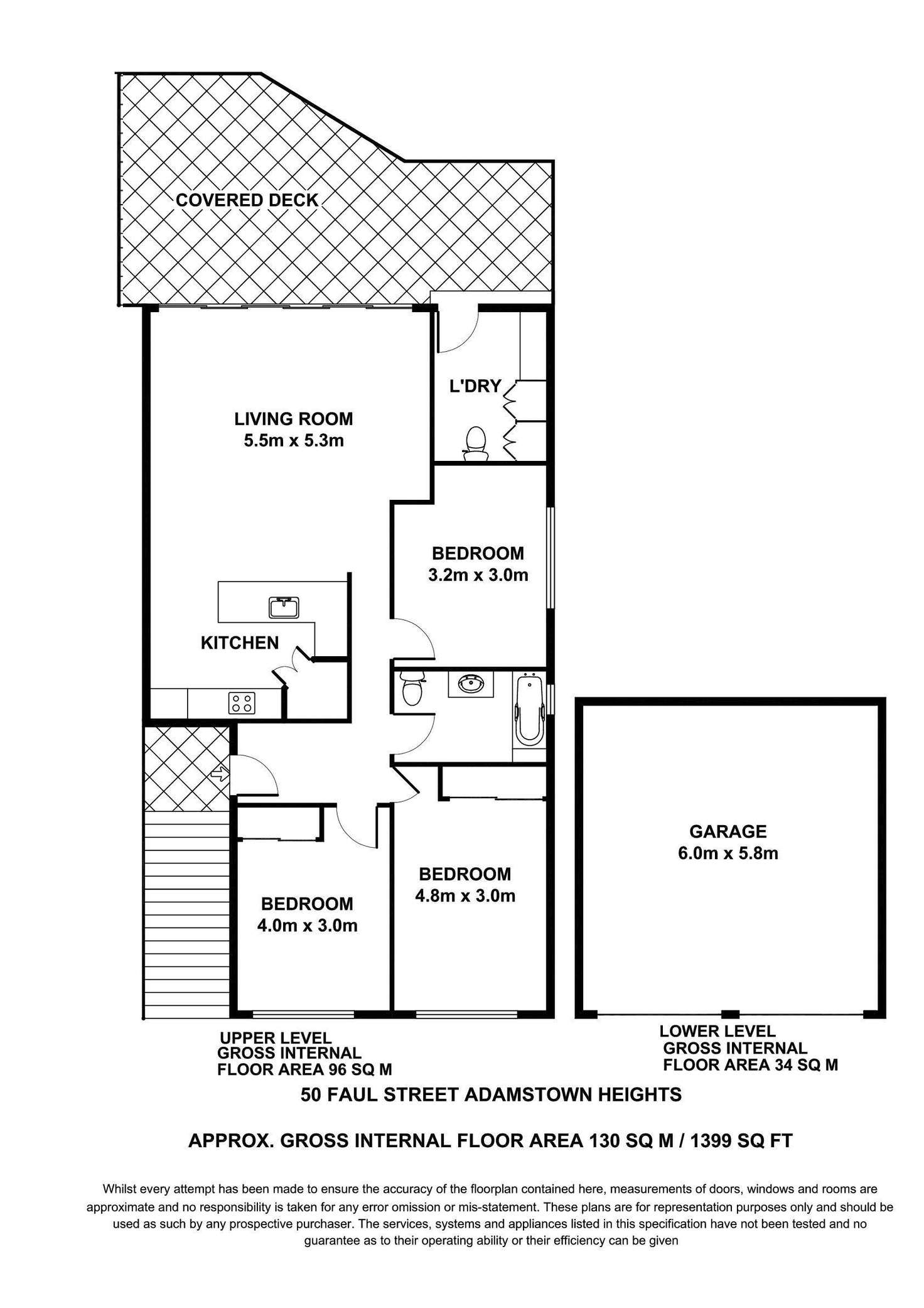 Floorplan of Homely house listing, 50 Faul Street, Adamstown Heights NSW 2289