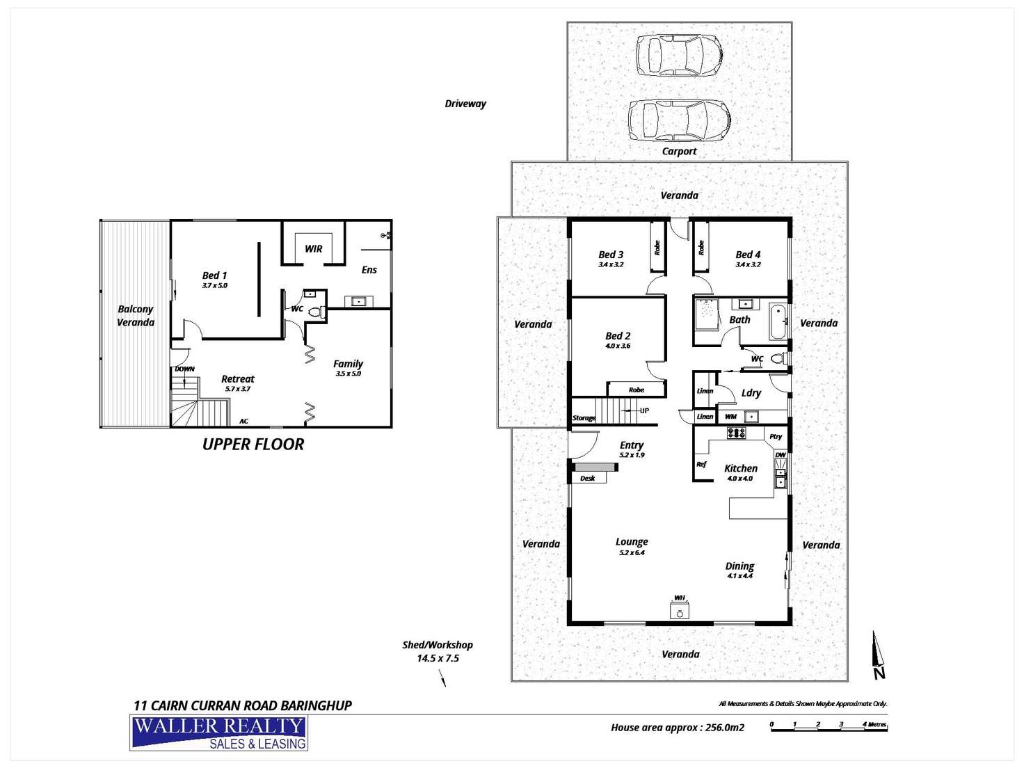 Floorplan of Homely house listing, 11 Cairn Curran Road, Baringhup VIC 3463